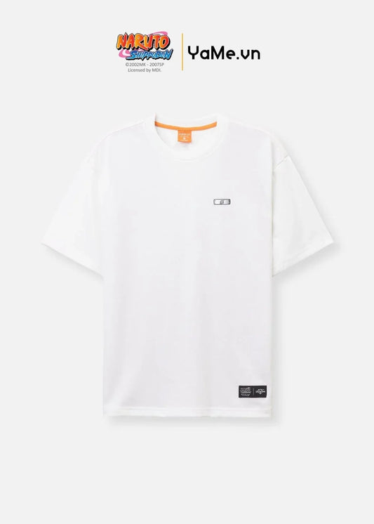 Áo Thun Tay Ngắn Vải Thermo Mesh Thoáng Mát Naruto 44 Trắng - YaMe.vn