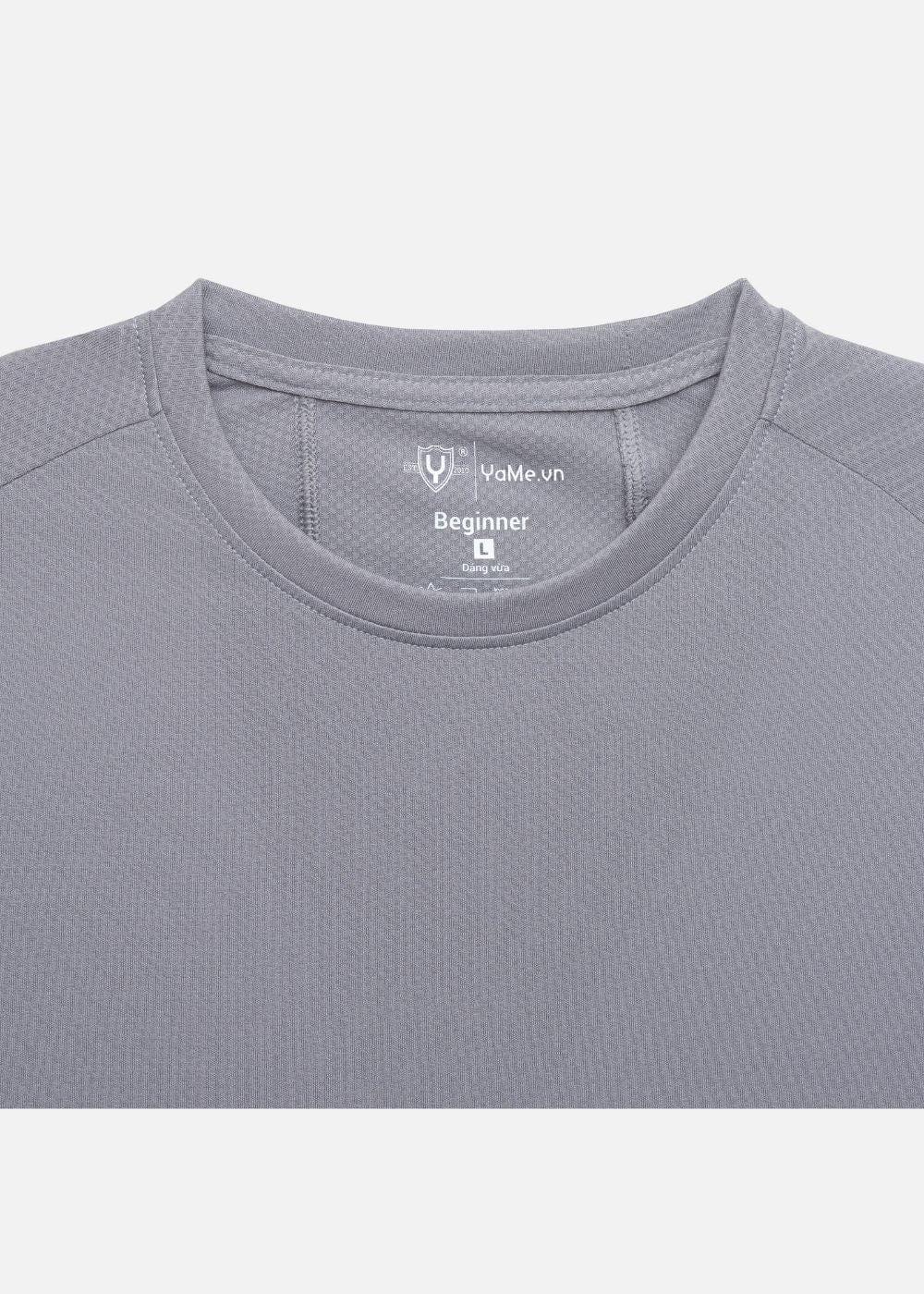 Áo Thun Thể Thao Ultra Thin The Beginner 001 Xám - YaMe.vn