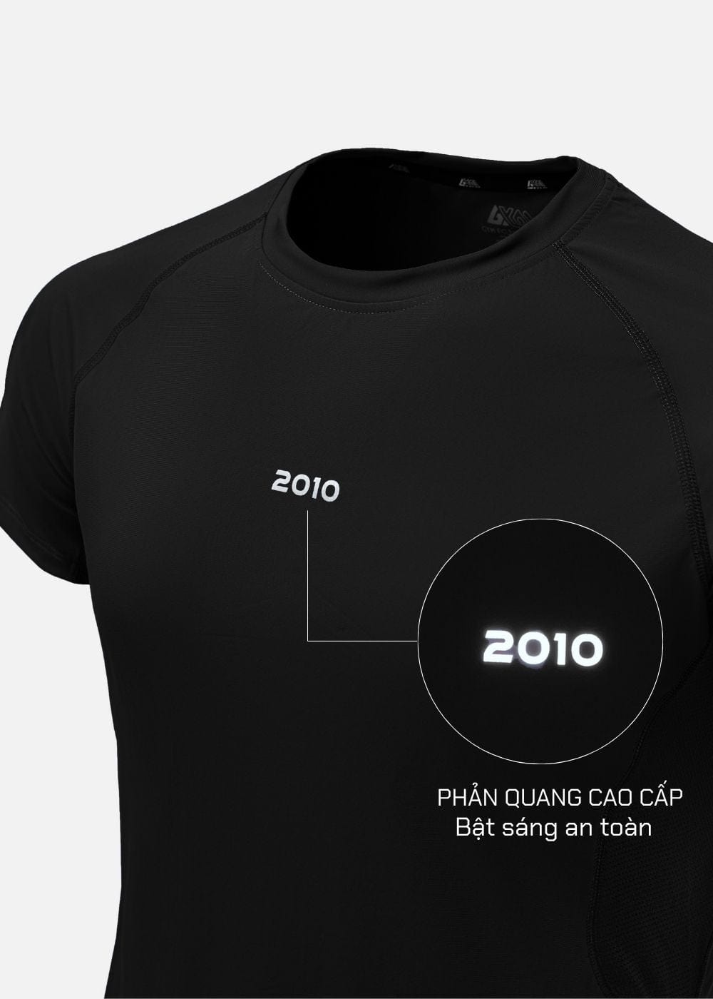 Áo Thun Cổ Tròn Tay Ngắn Áo Thun The Trainer 003 Đen