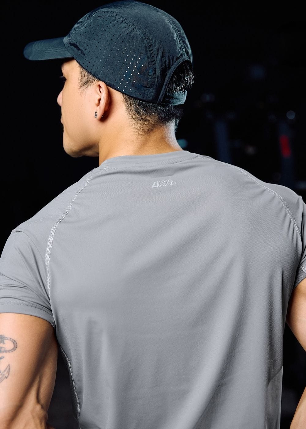 Áo Thun Cổ Tròn Tay Ngắn Áo Thun The Trainer 003 Xám