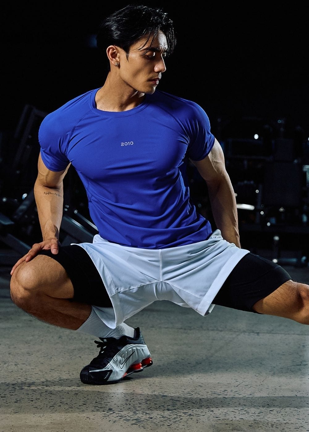 Áo Thun Cổ Tròn Tay Ngắn Áo Thun The Trainer 003 Xanh Bích