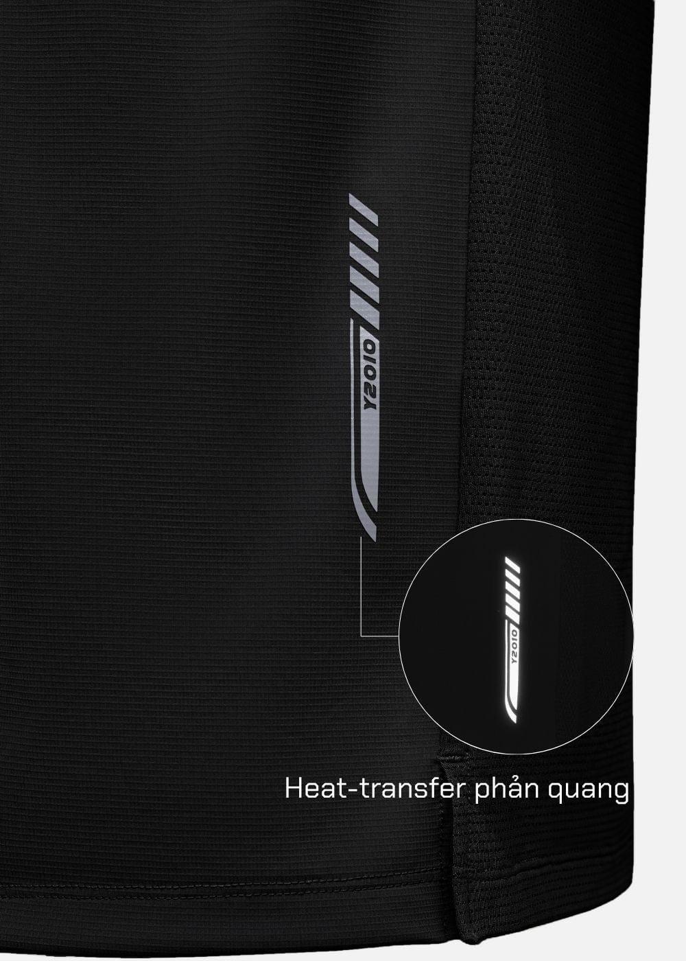 Áo Thun Tay Dài Thể Thao Ultra Stretch The Trainer 005 Đen - YaMe.vn