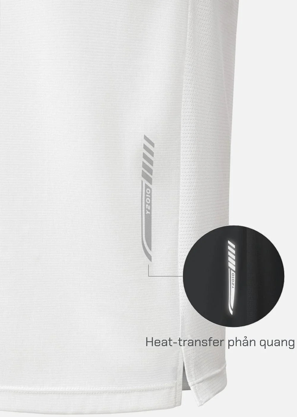 Áo Thun Tay Dài Thể Thao Ultra Stretch The Trainer 005 Trắng - YaMe.vn