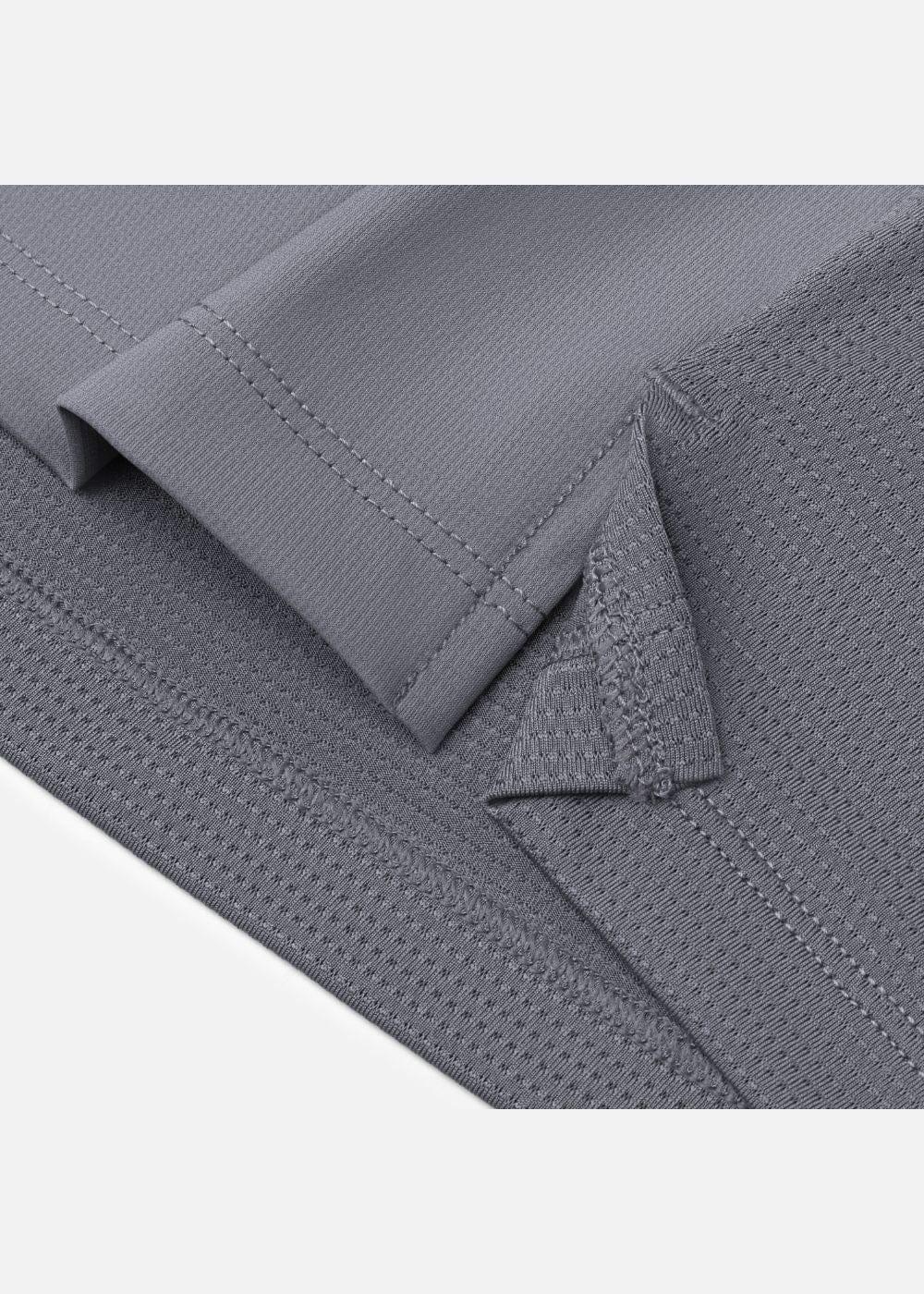 Áo Thun Tay Dài Thể Thao Ultra Stretch The Trainer 005 Xám - YaMe.vn