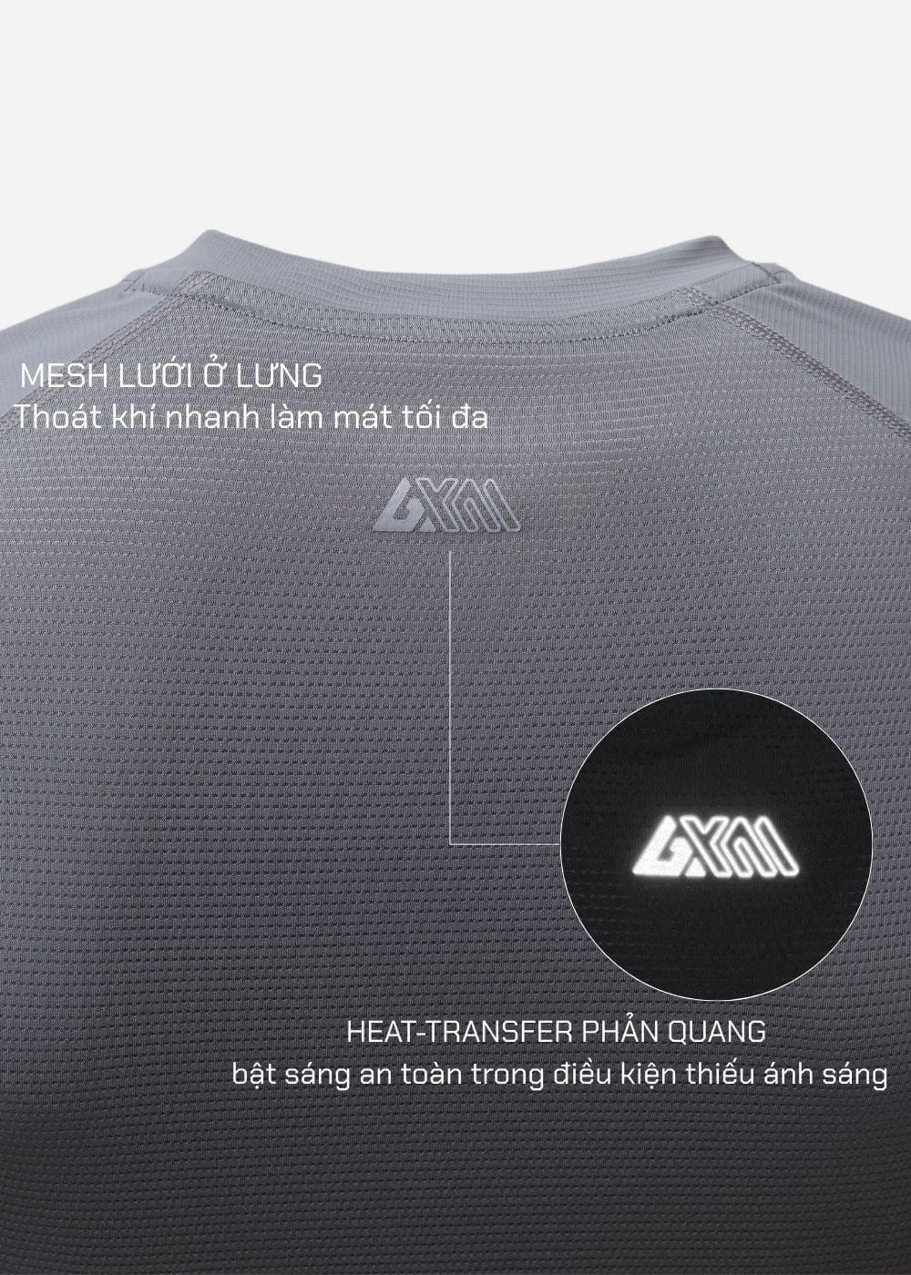 Áo Thun Tay Dài Thể Thao Ultra Stretch The Trainer 005 Xám - YaMe.vn