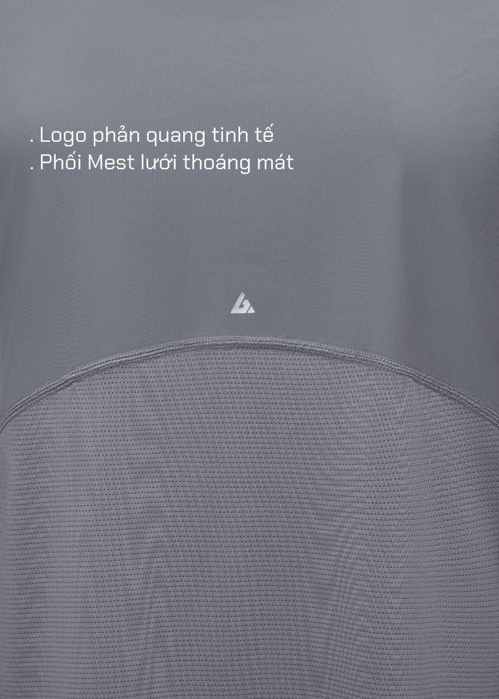 Áo Thun Tay Dài Thể Thao Ultra Stretch The Trainer 006 Xám - YaMe.vn