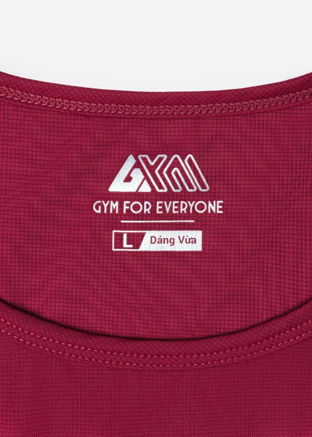 Áo Thun 3 Lỗ Thể Thao Ultra Stretch The Trainer 008 Đỏ Đen - YaMe.vn