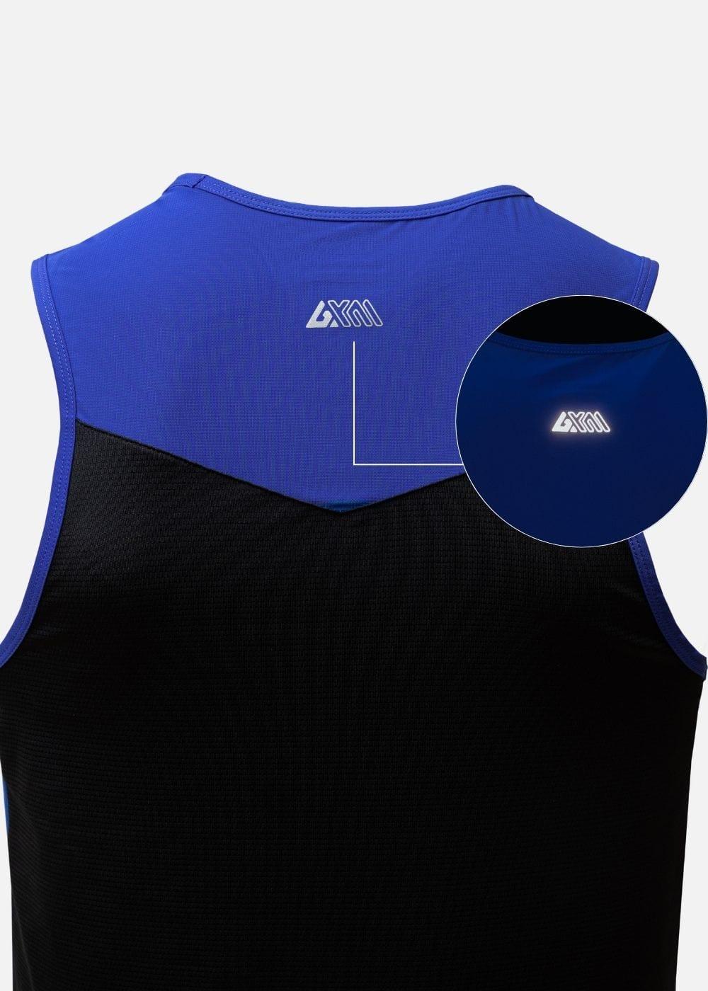 Áo Thun 3 Lỗ Thể Thao Ultra Stretch The Trainer 008 Xanh Dương - YaMe.vn