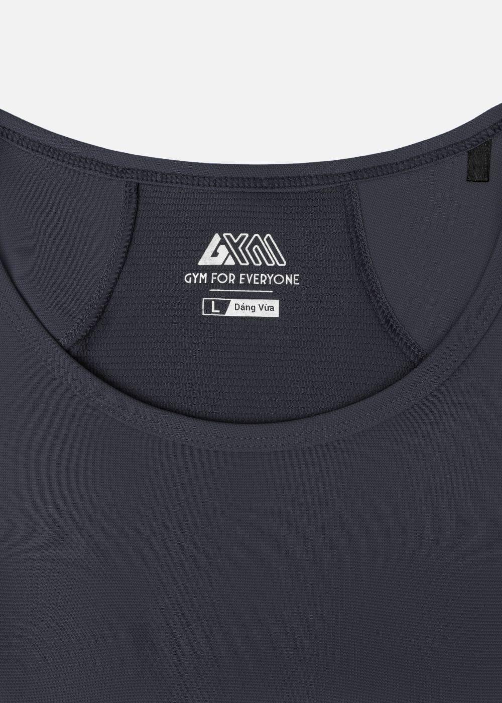 Áo Thun 3 Lỗ Thể Thao Ultra Stretch The Trainer 009 Xám Đậm - YaMe.vn