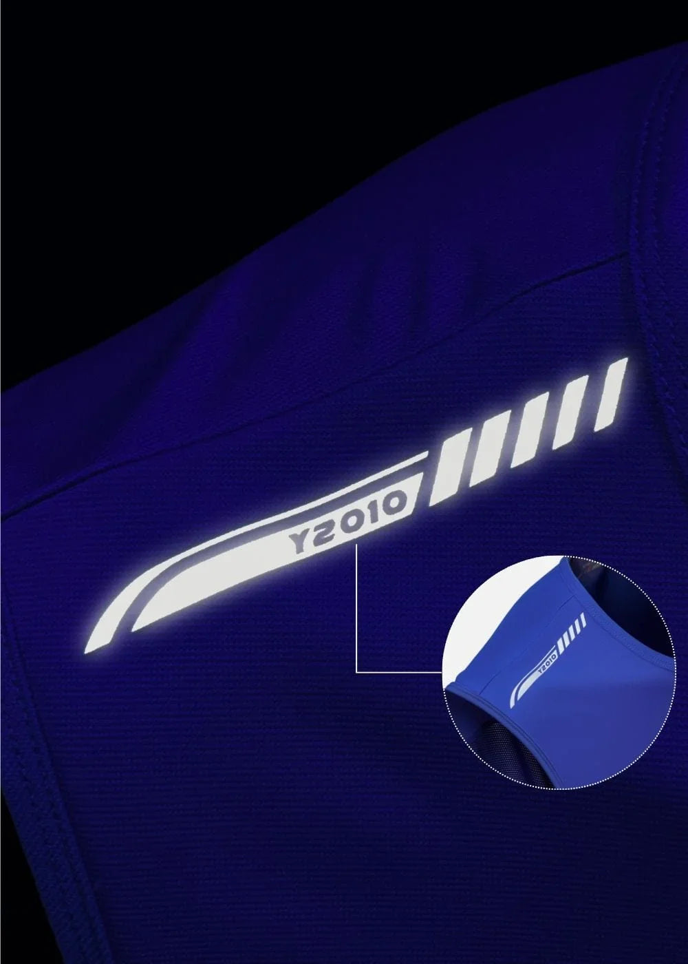 Áo Thun 3 Lỗ Thể Thao Ultra Stretch The Trainer 009 Xanh Dương - YaMe.vn