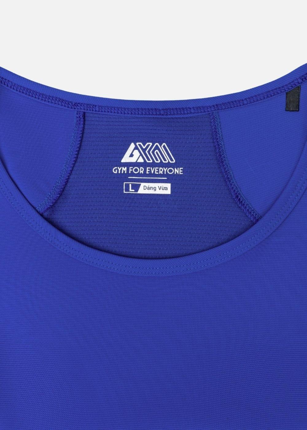 Áo Thun 3 Lỗ Thể Thao Ultra Stretch The Trainer 009 Xanh Dương - YaMe.vn