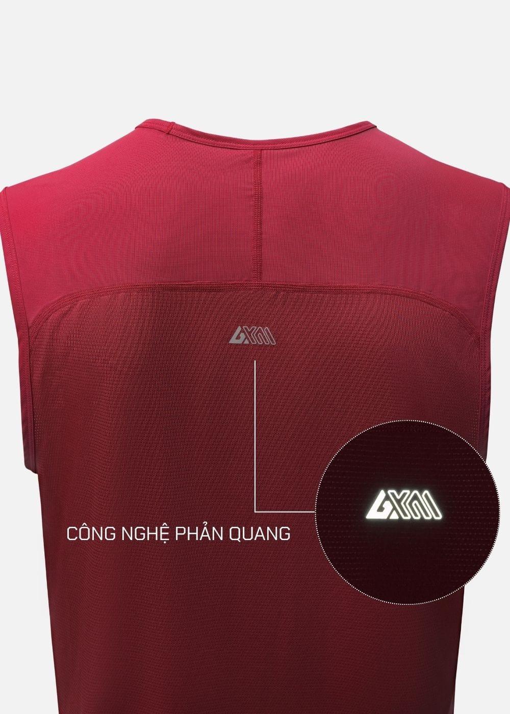 Áo Thun 3 Lỗ Thể Thao Ultra Stretch The Trainer 010Đỏ - YaMe.vn