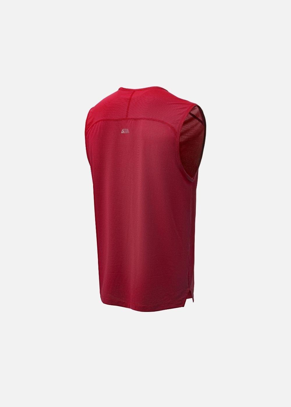 Áo Thun 3 Lỗ Thể Thao Ultra Stretch The Trainer 010Đỏ - YaMe.vn