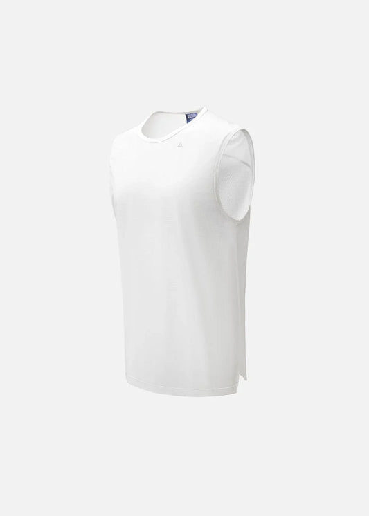 Áo Thun 3 Lỗ Thể Thao Ultra Stretch The Trainer 010 Trắng - YaMe.vn