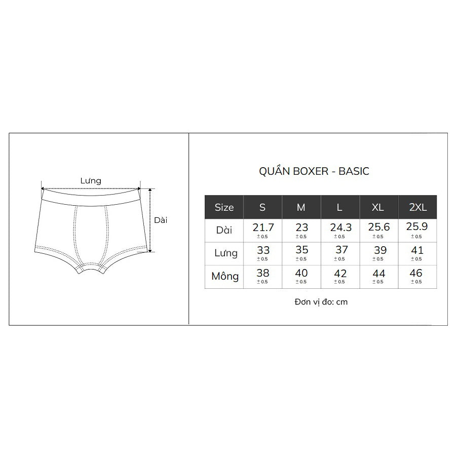 Quần Lót Nam Boxer Vải Lụa Băng #Y2010 L02 Xám