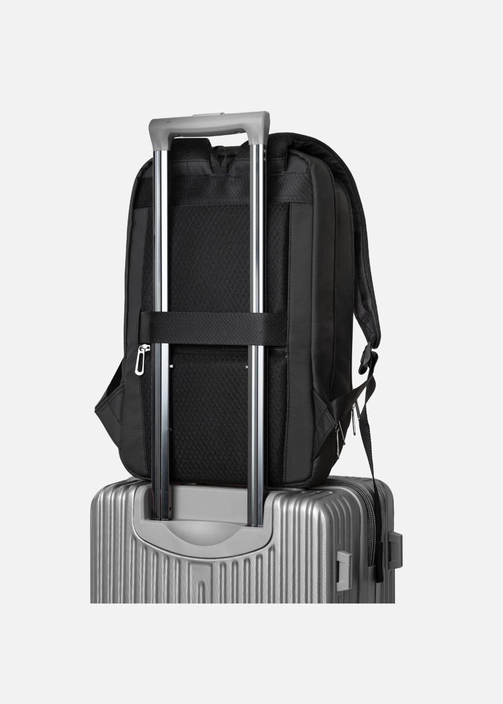 Balo Smart Cao Cấp Cổng Sạc Tích Hợp First Class 02 Đen - YaMe.vn