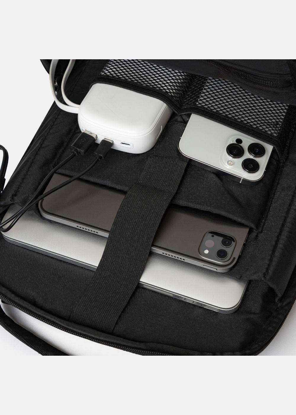 Balo Smart Cao Cấp Cổng Sạc Tích Hợp First Class 06 Đen - YaMe.vn