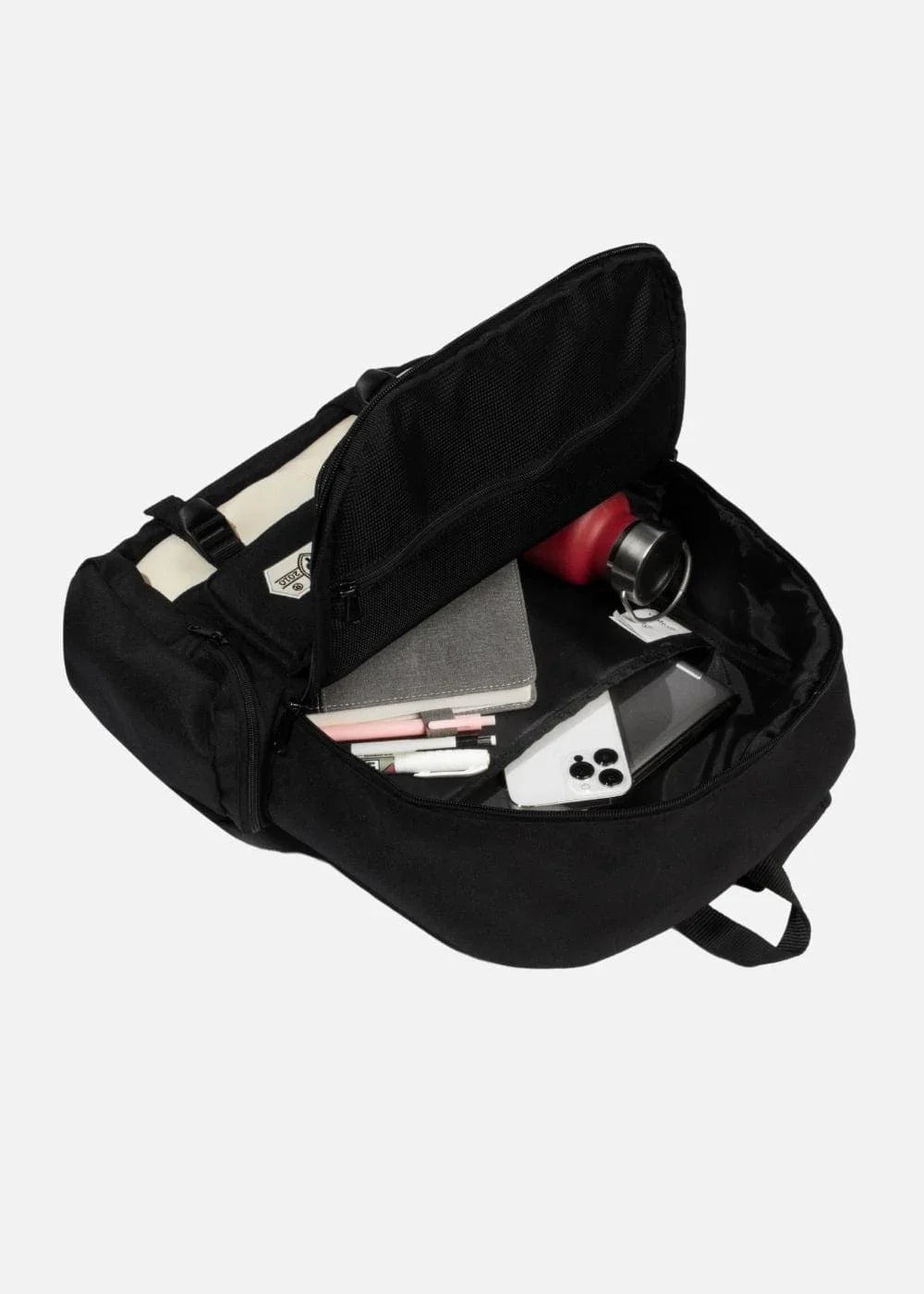 Balo Campus Đệm Lưng Chống Sốc Nhiều Ngăn Khởi Nguyên 1 Đen - YaMe.vn