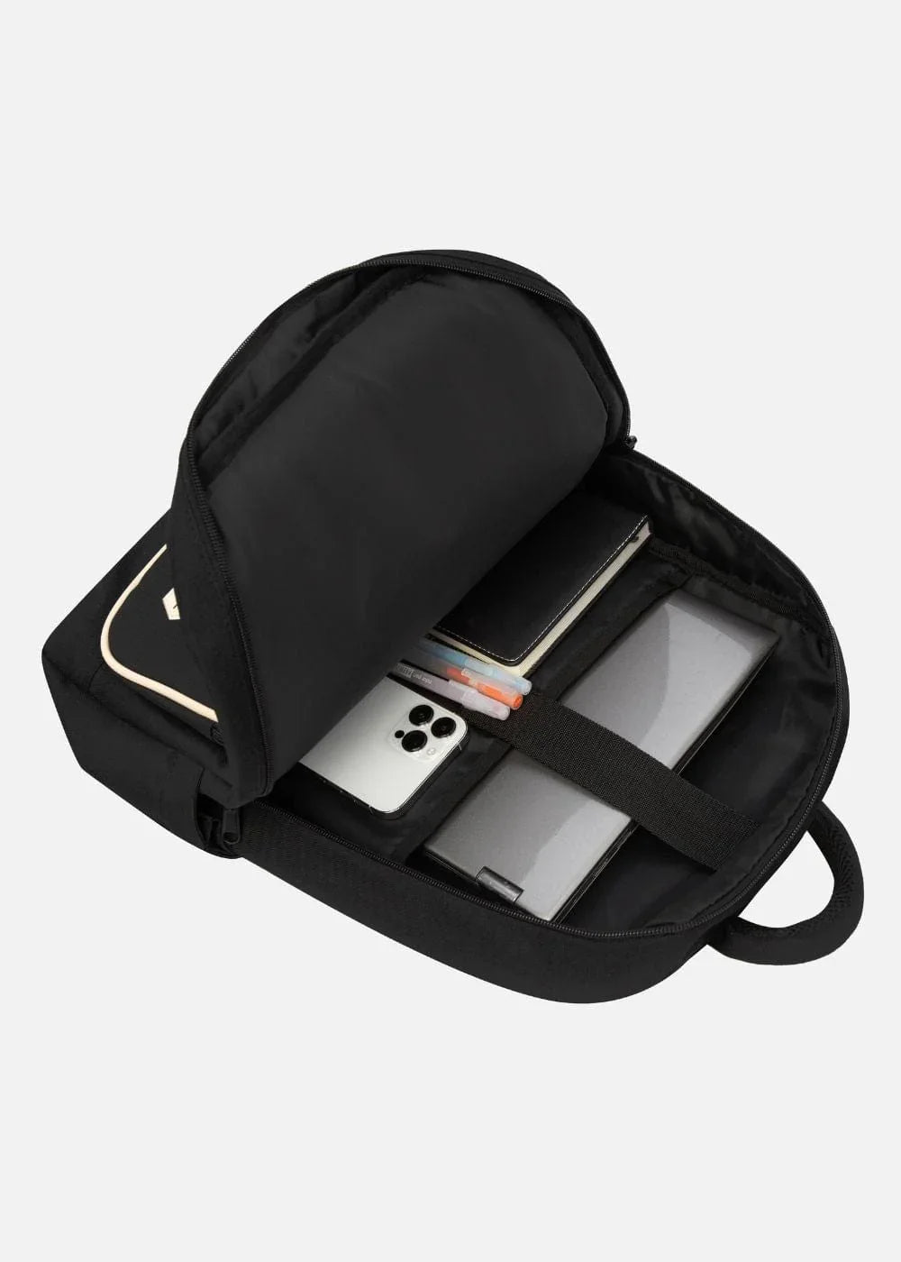 Balo Campus Chống Sốc Khởi Nguyên 12 Đen - YaMe.vn