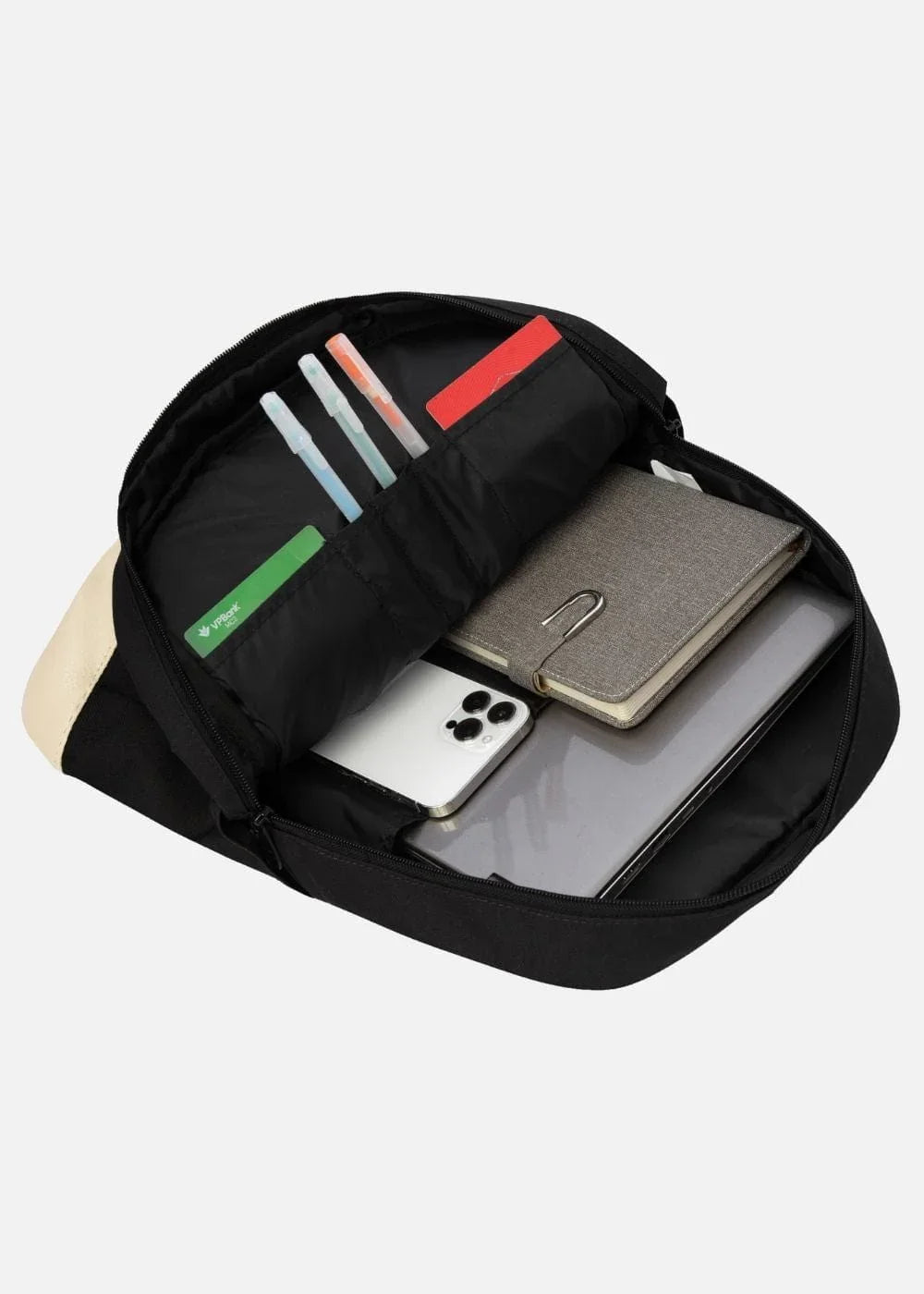 Balo Essential Chống Sốc Khởi Nguyên 15 Đen - YaMe.vn