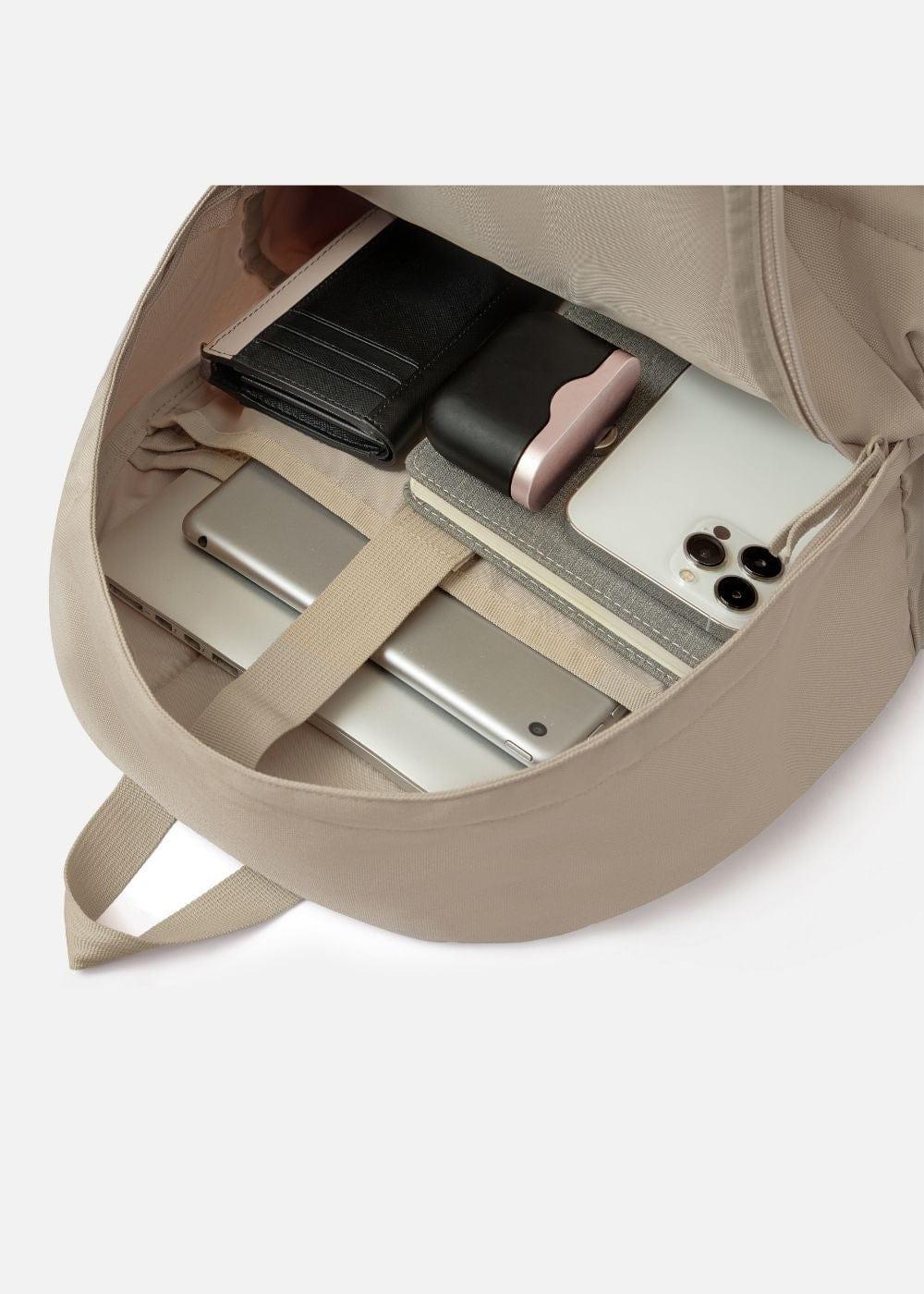 Balo Essential Trượt Nước Đai Gắn Vali #Y2010 M01 Nâu - YaMe.vn