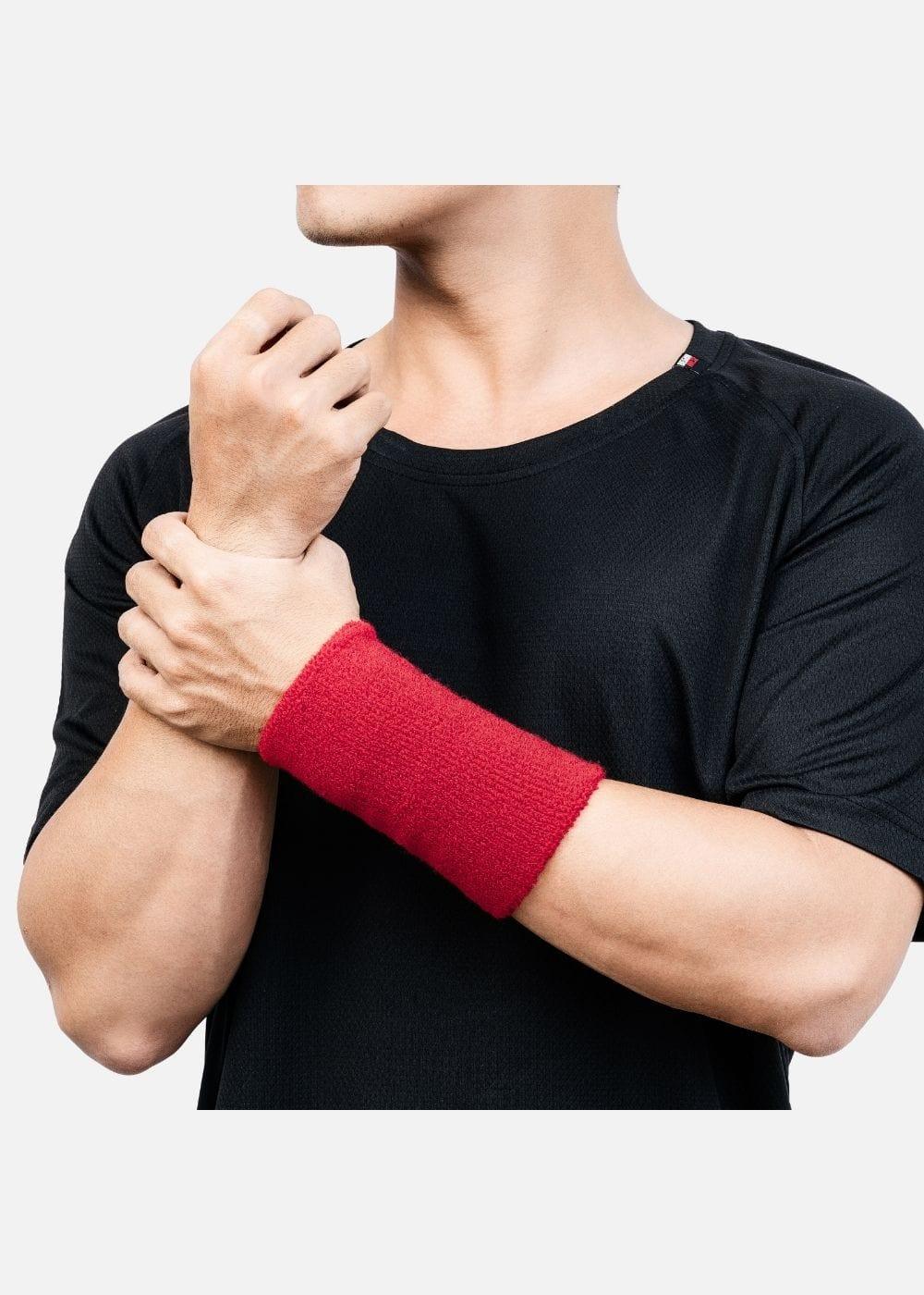 Băng Đeo Cổ Tay Thể Thao Nhẹ Siêu Khô Thoáng BG 94 Đỏ - YaMe.vn