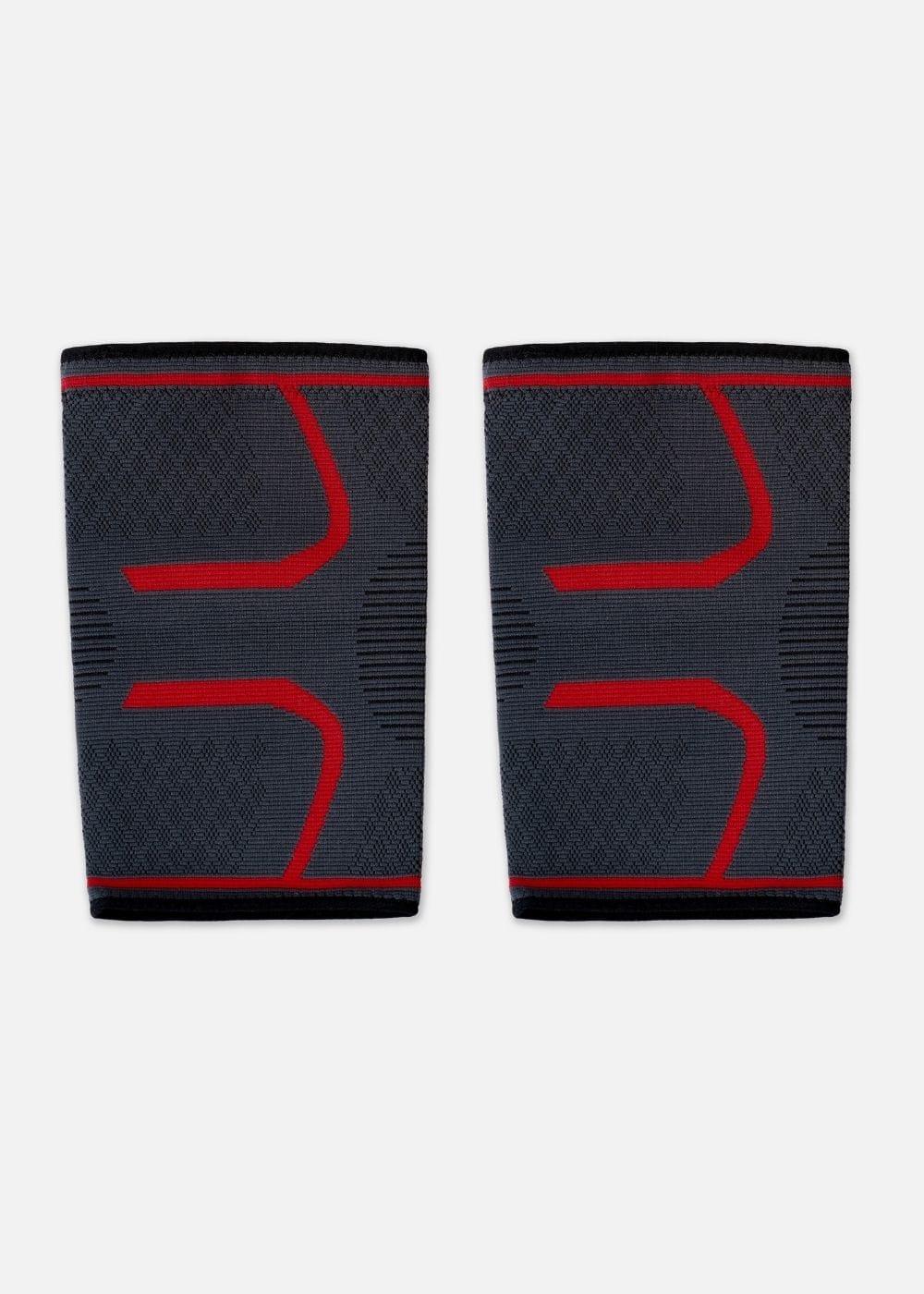 Bó Gối Thể Thao 3D Chống Trượt BG 87 Xám Đỏ - YaMe.vn