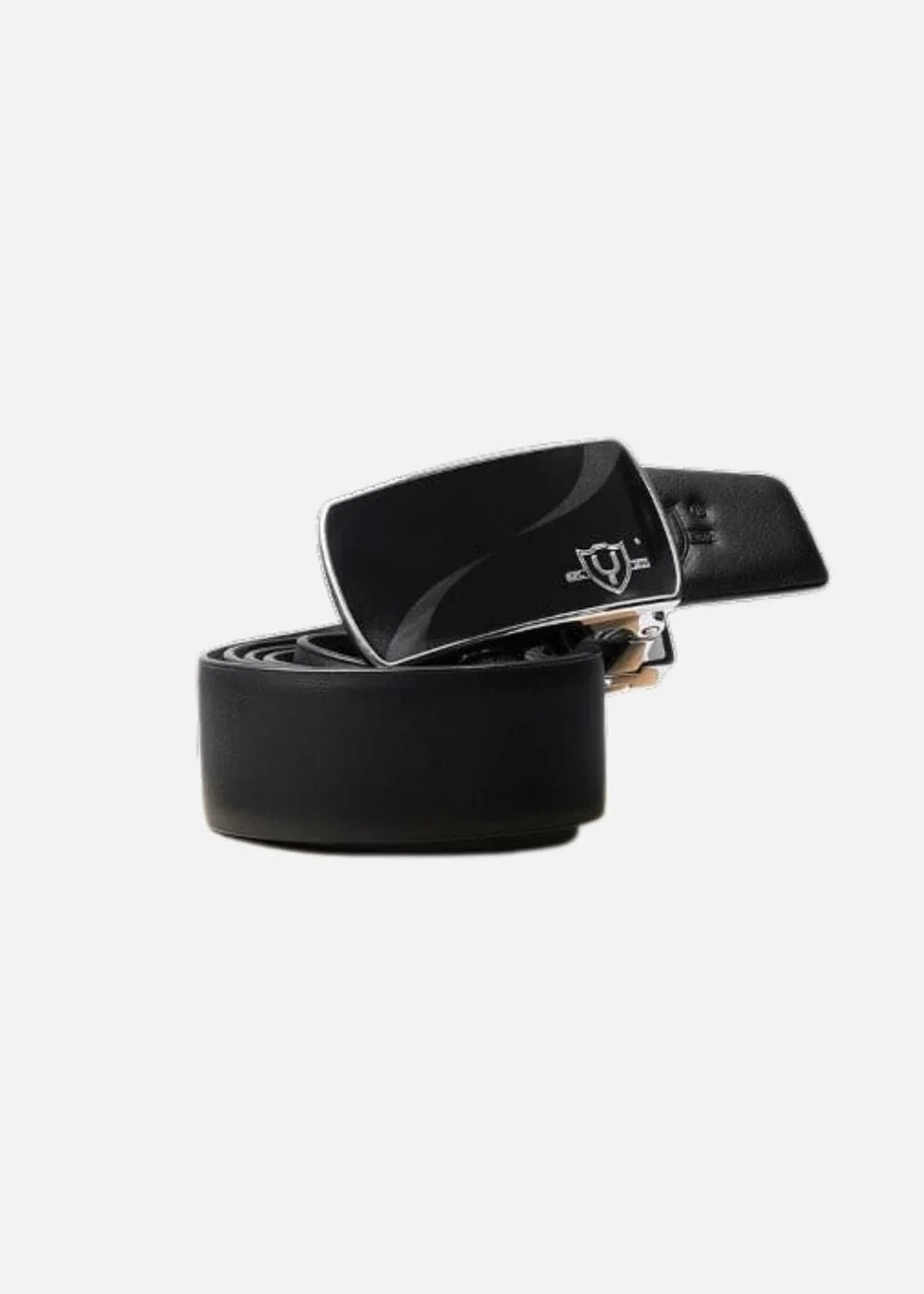 Dây Nịt Da Bò Khóa Tự Động #Y2010 D02 Đen - YaMe.vn