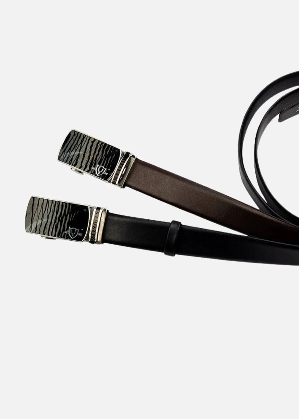 Dây Nịt Da Bò Khóa Tự Động #Y2010 D02 Đen - YaMe.vn