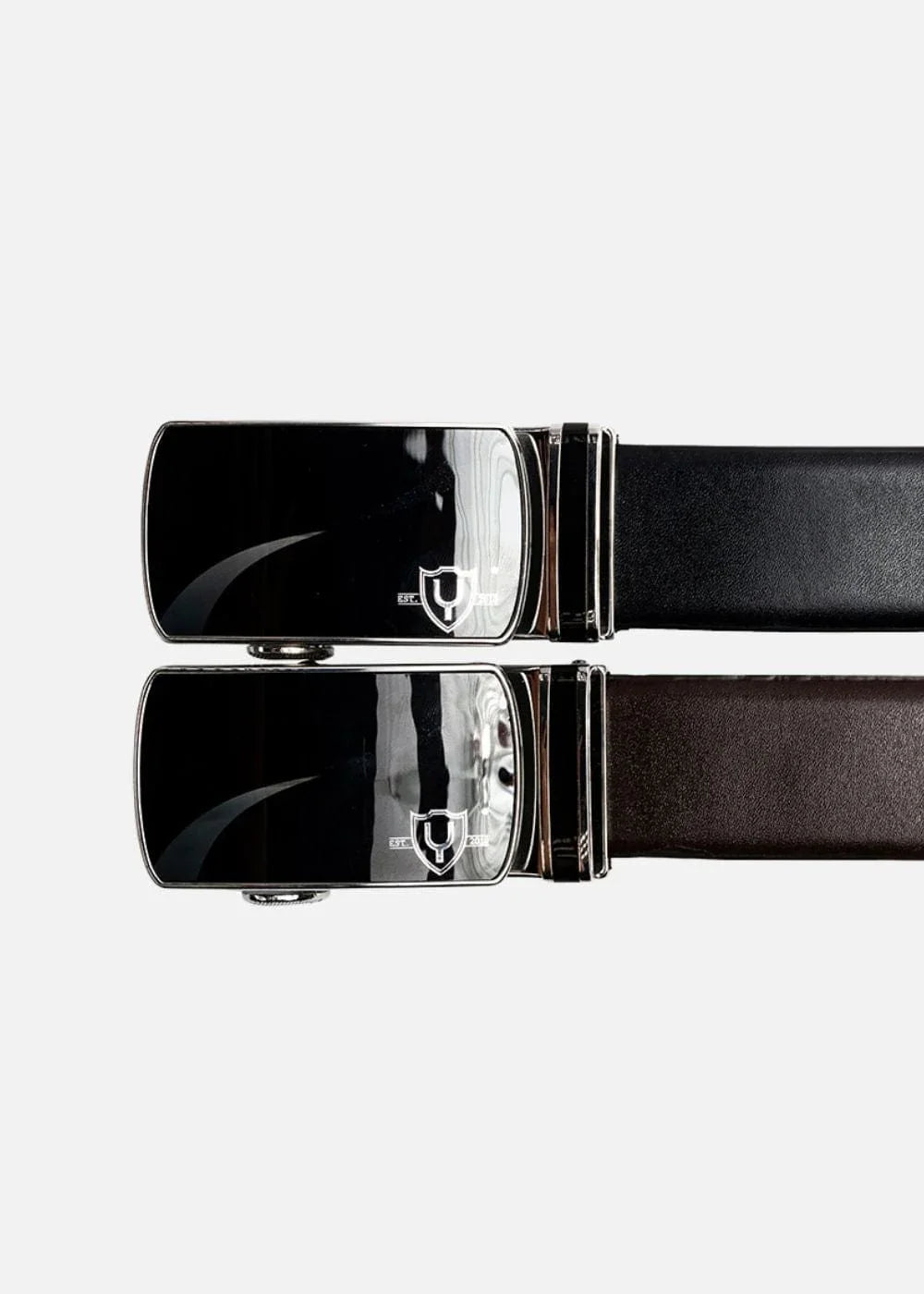 Dây Nịt Da Bò Khóa Tự Động #Y2010 D02 Đen - YaMe.vn