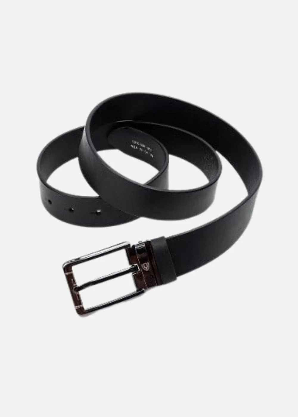 Dây Nịt Da Bò Khóa Gài Kim #Y2010 D04 Đen - YaMe.vn