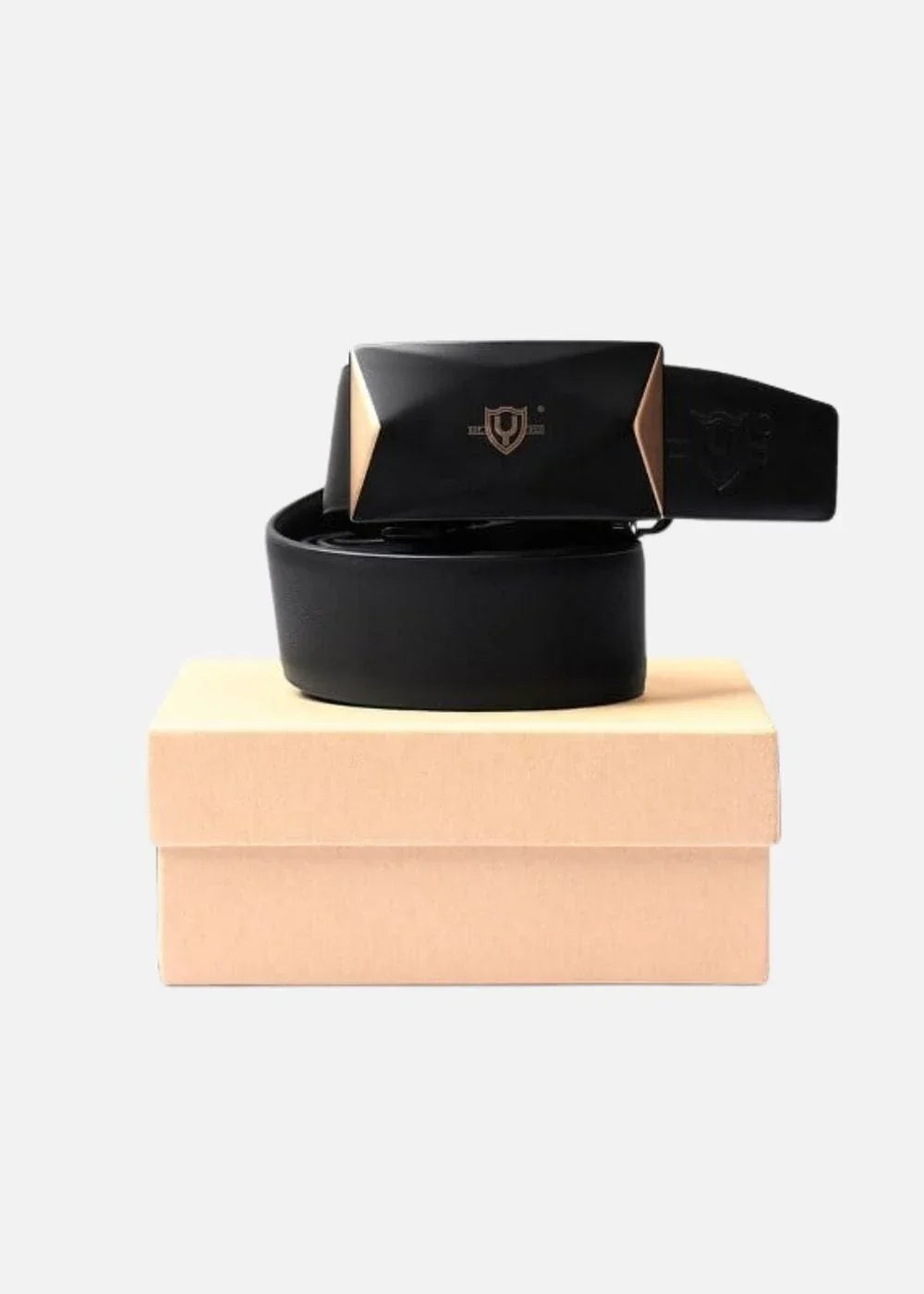 Dây Nịt Da Bò Khóa Tự Động #Y2010 D06 Đen - YaMe.vn