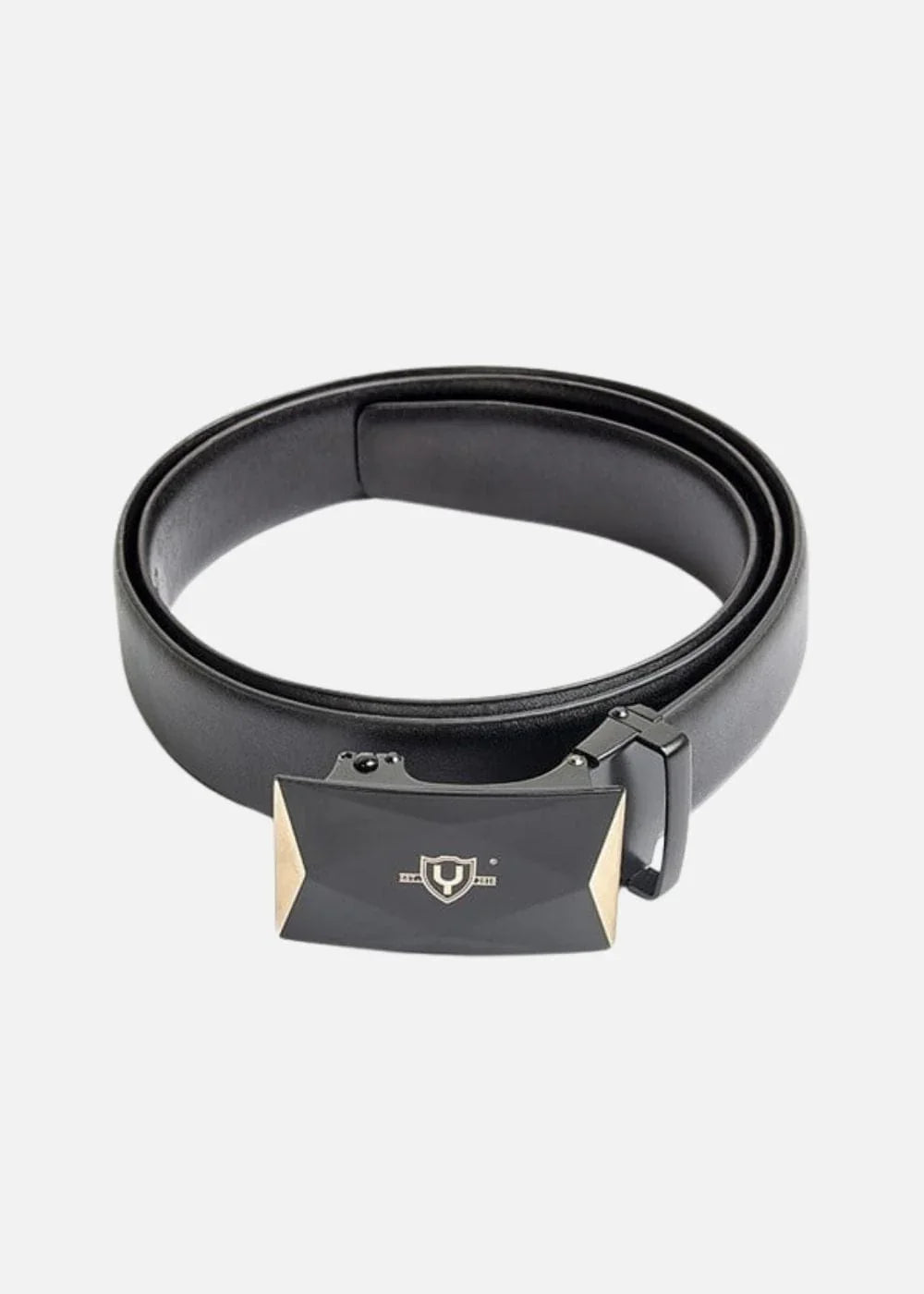 Dây Nịt Da Bò Khóa Tự Động #Y2010 D06 Đen - YaMe.vn