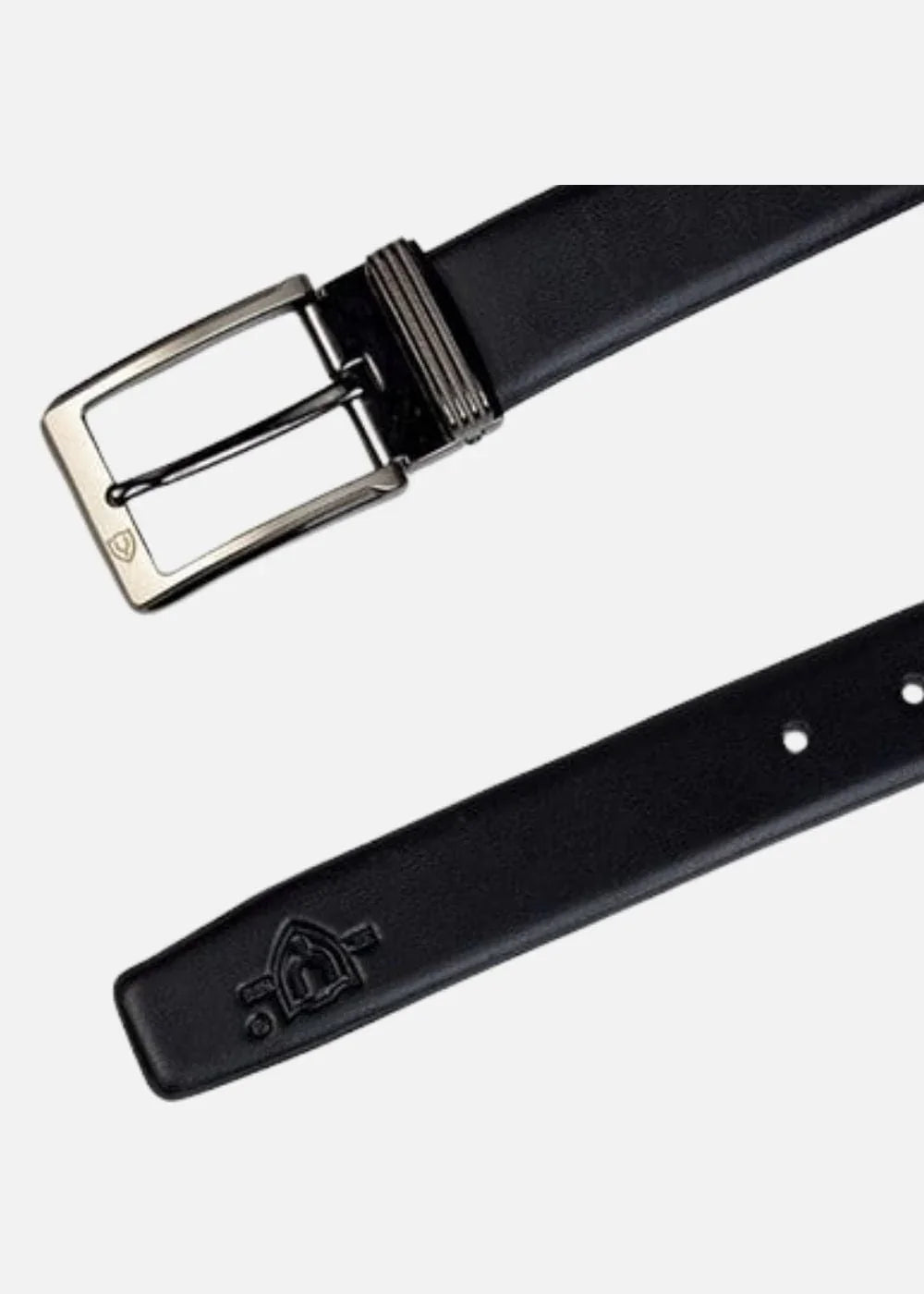 Dây Nịt Da Bò Khóa Gài Kim #Y2010 D07 Đen - YaMe.vn