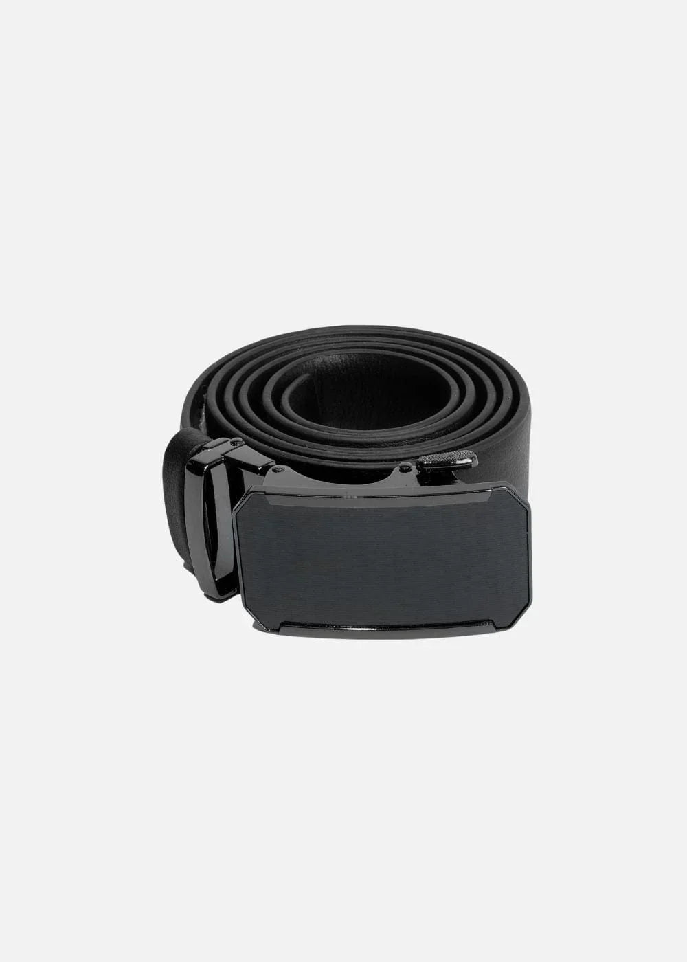 Dây Nịt Da Bò Khóa Tự Động #Y2010 D10 Đen - YaMe.vn