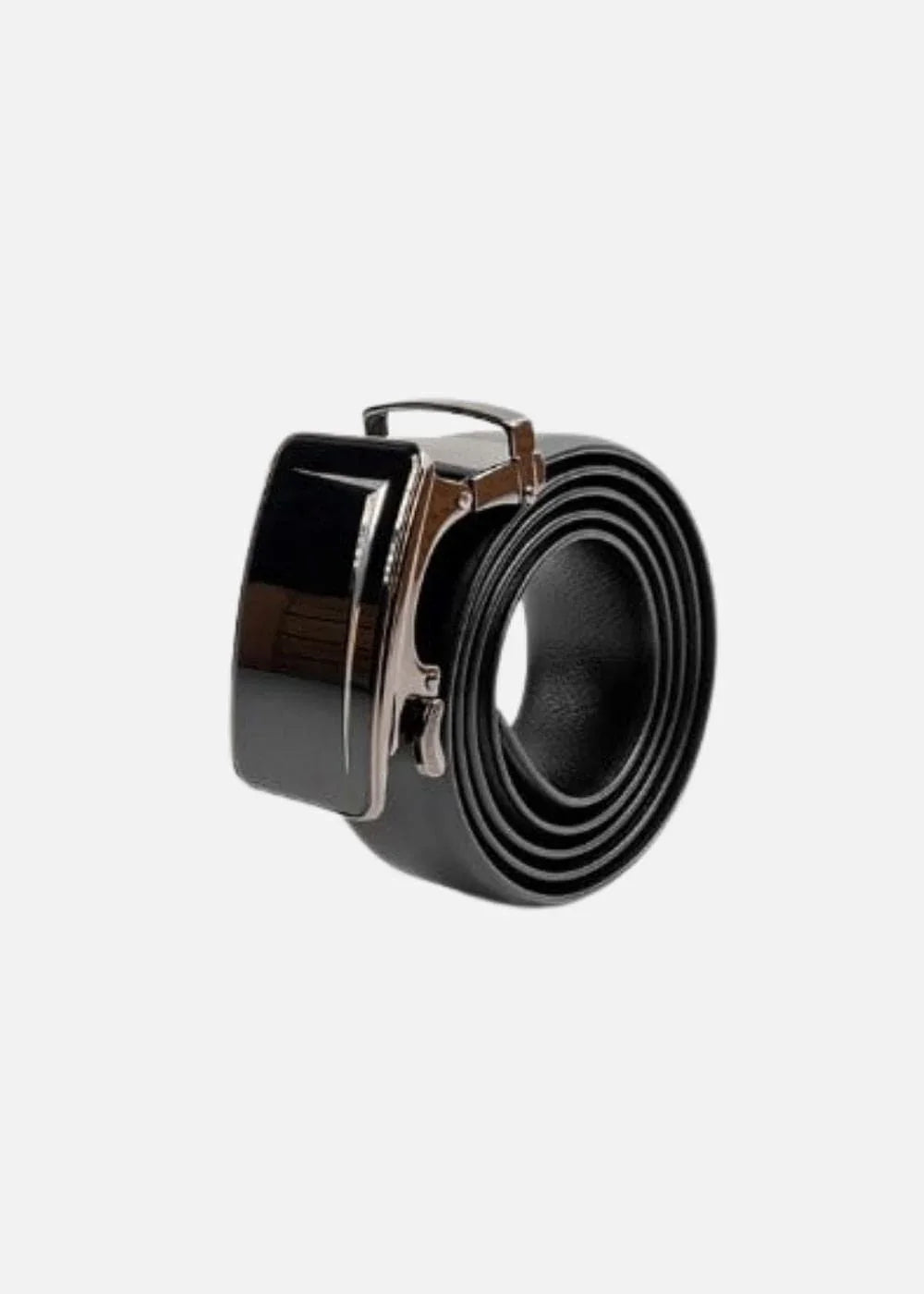 Dây Nịt Da Bò Khóa Tự Động #Y2010 D14 Đen - YaMe.vn