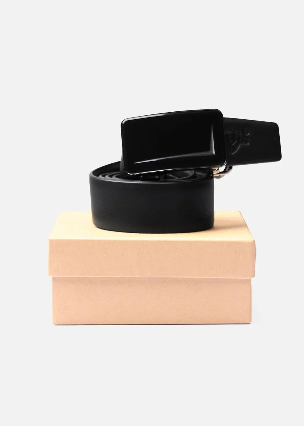 Dây Nịt Da Bò Khóa Tự Động #Y2010 D14 Đen - YaMe.vn