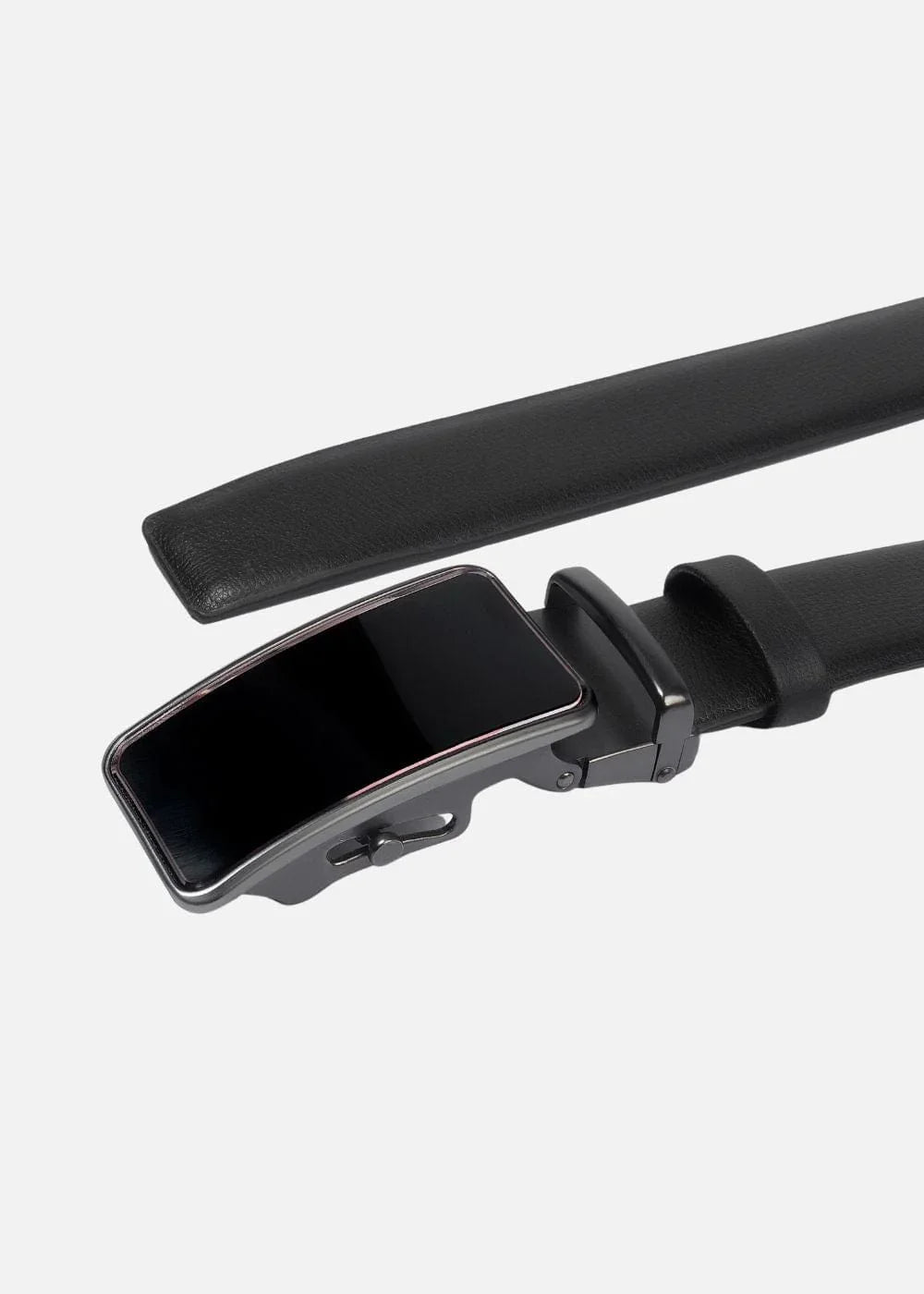 Dây Nịt Da Bò Khóa Tự Động #Y2010 D15 Đen - YaMe.vn