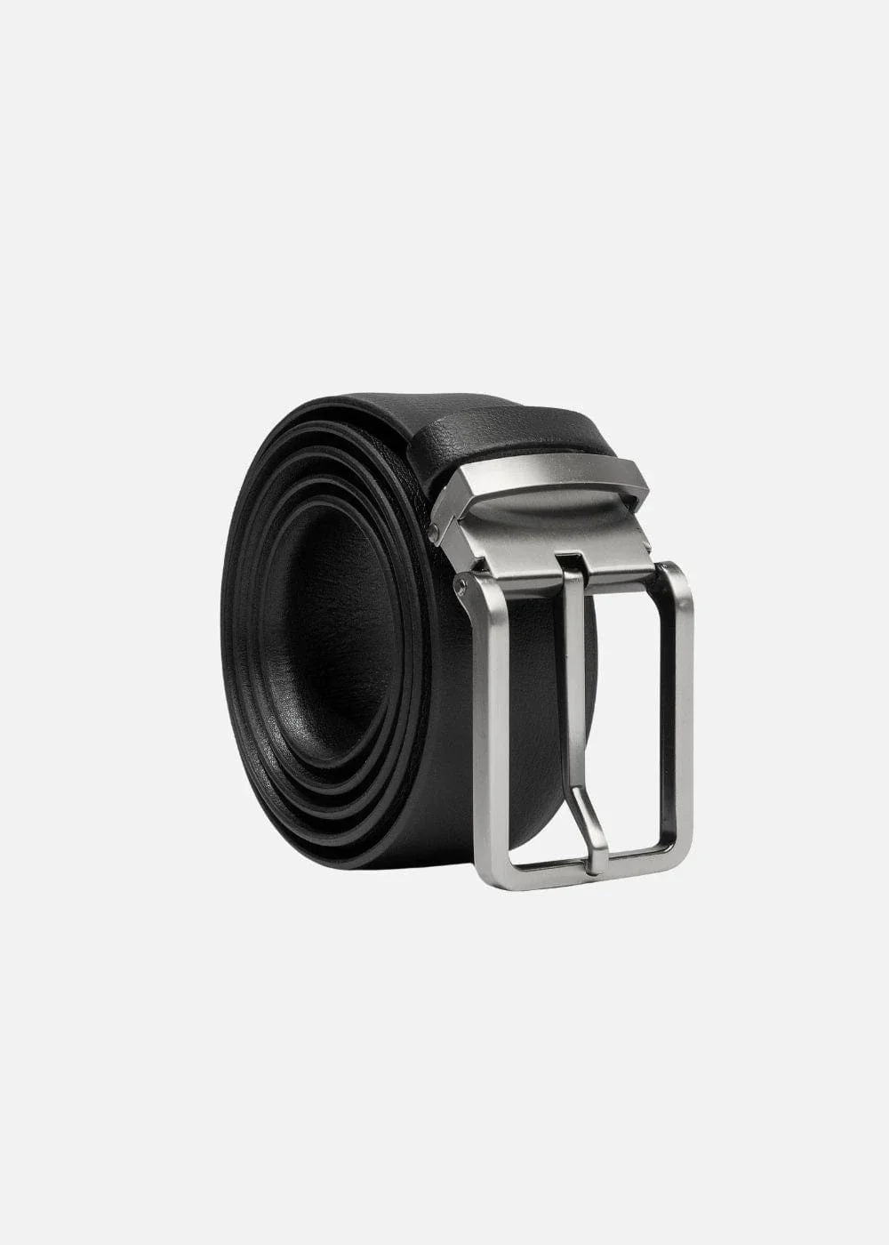 Dây Nịt Da Bò Khóa Gài Kim #Y2010 D16 Đen - YaMe.vn