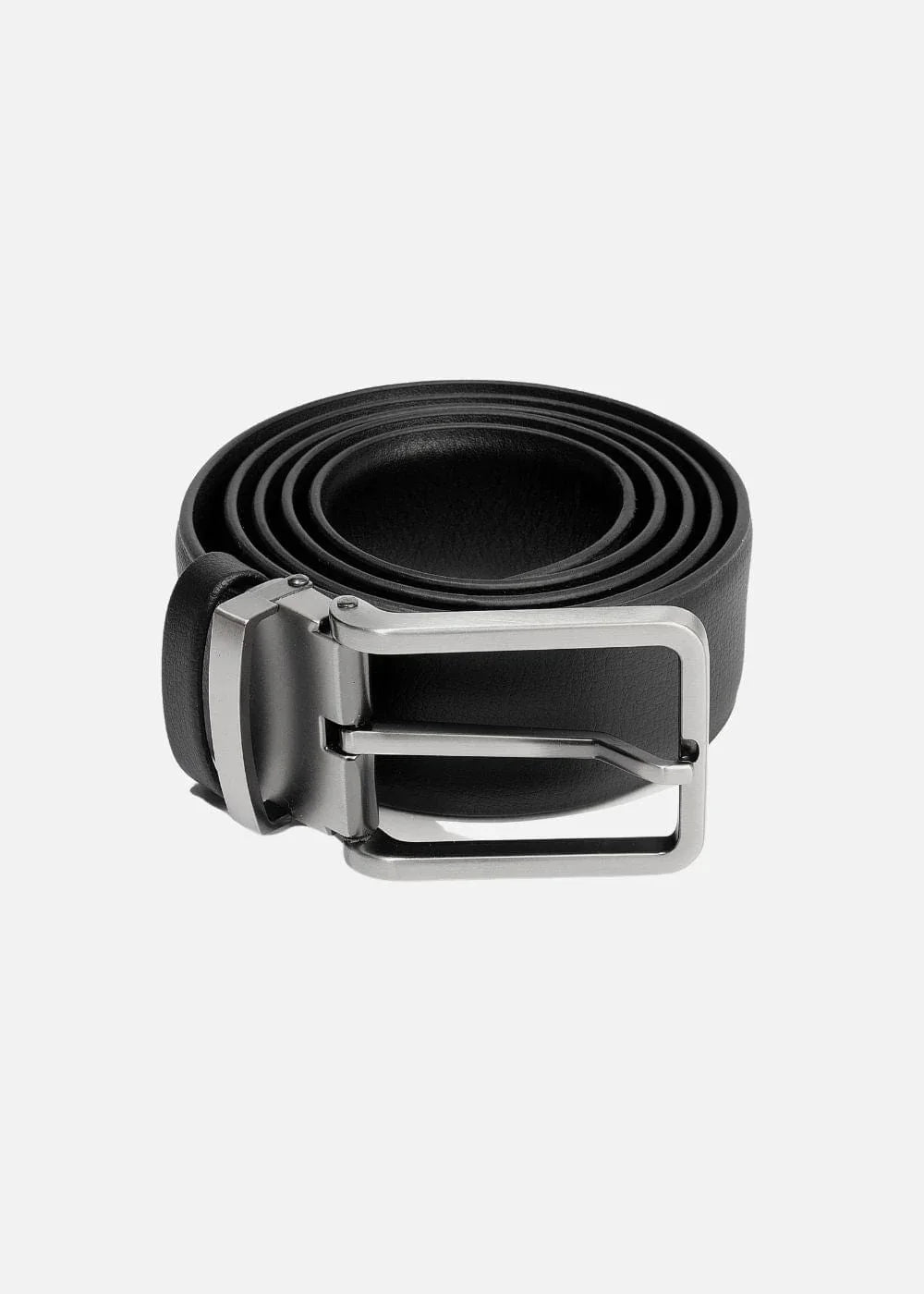 Dây Nịt Da Bò Khóa Gài Kim #Y2010 D16 Đen - YaMe.vn