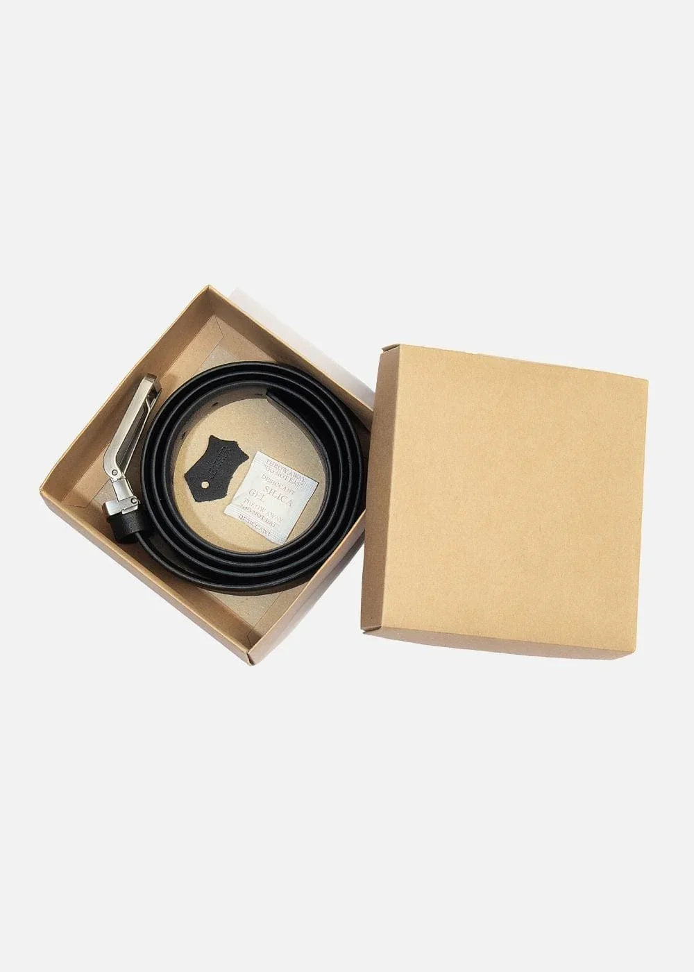 Dây Nịt Da Bò Khóa Gài Kim #Y2010 D16 Đen - YaMe.vn