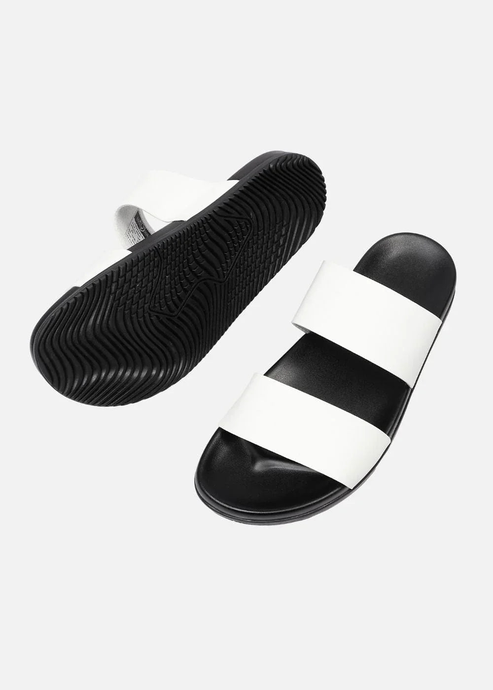 Dép Đế Thấp Two-strap Slides #Y2010 14 Trắng - YaMe.vn