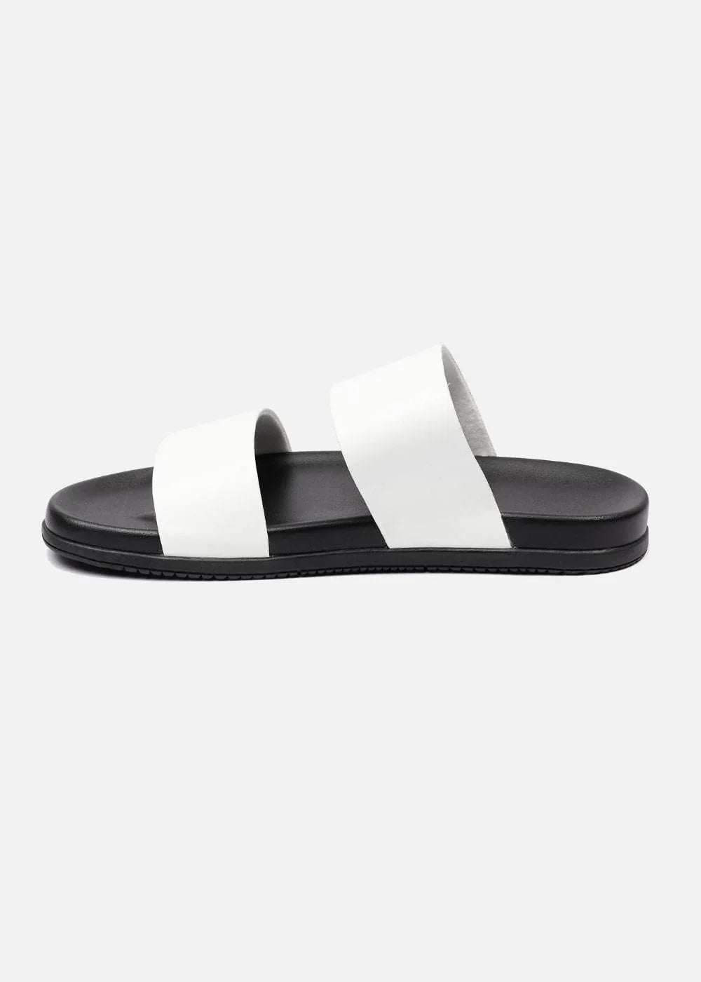 Dép Đế Thấp Two-strap Slides #Y2010 14 Trắng - YaMe.vn