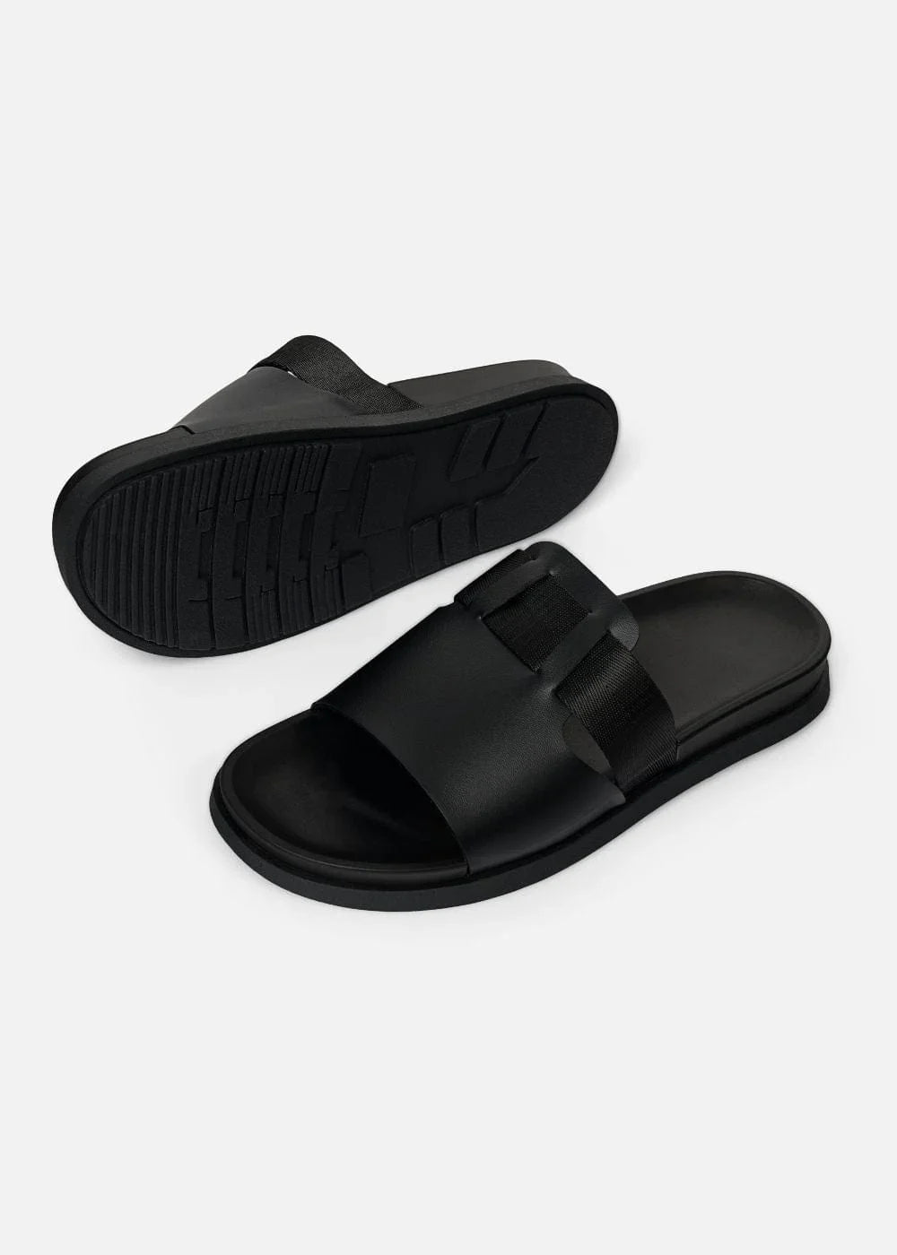 Dép Đế Thấp Slide Slipper #Y2010 16 Đen - YaMe.vn