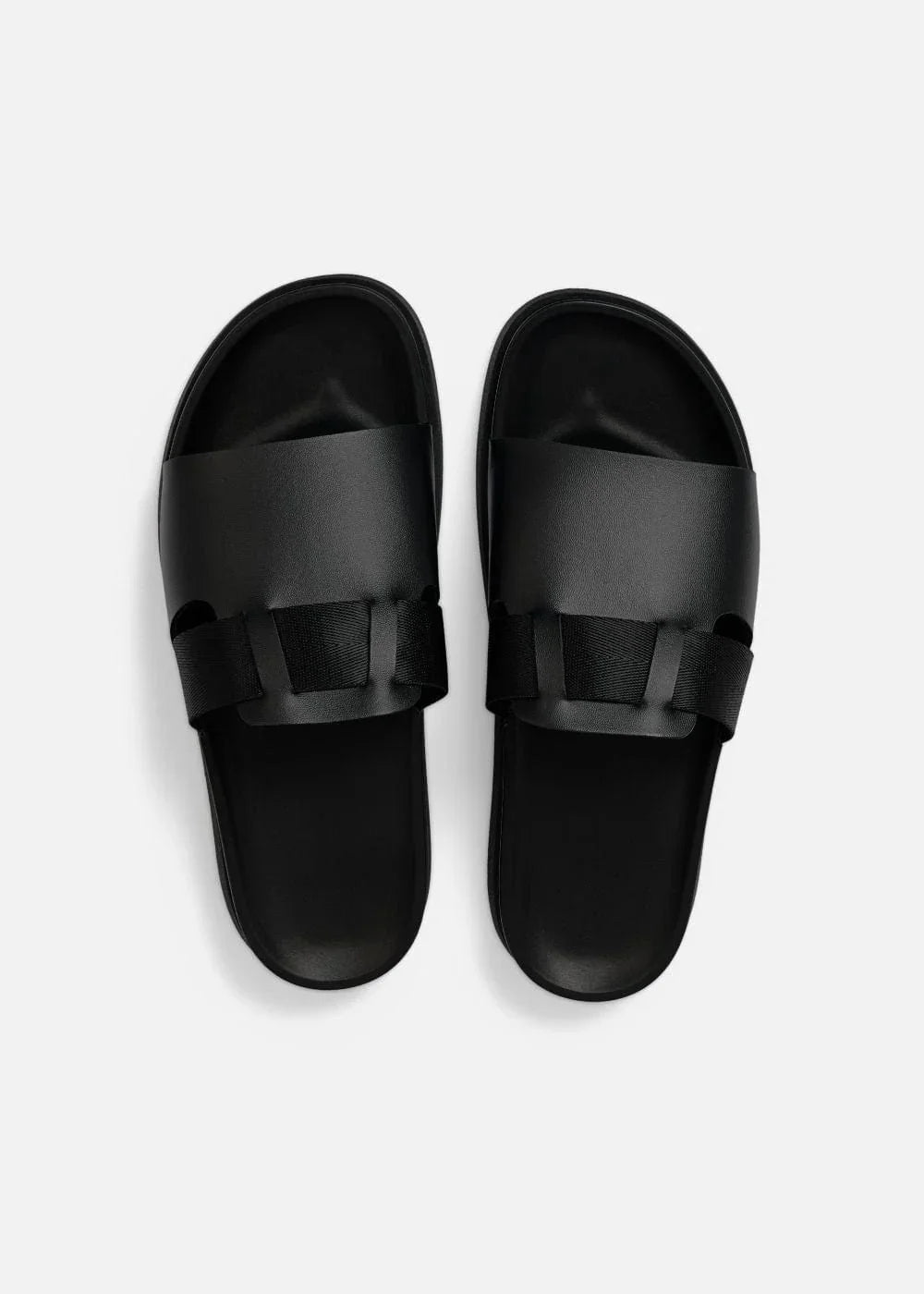 Dép Đế Thấp Slide Slipper #Y2010 16 Đen - YaMe.vn