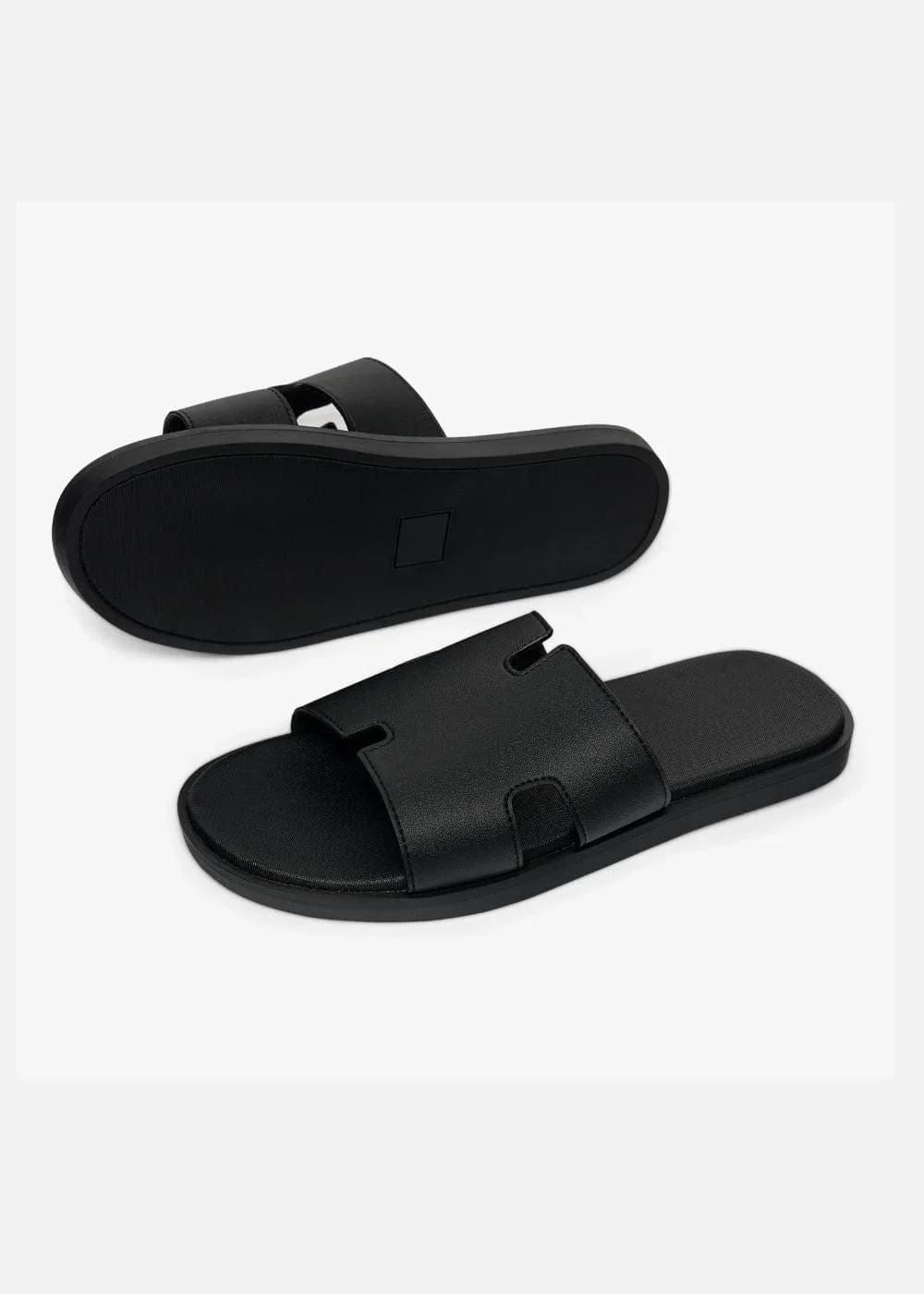 Dép Đế Thấp Slide Slipper #Y2010 17 Đen - YaMe.vn