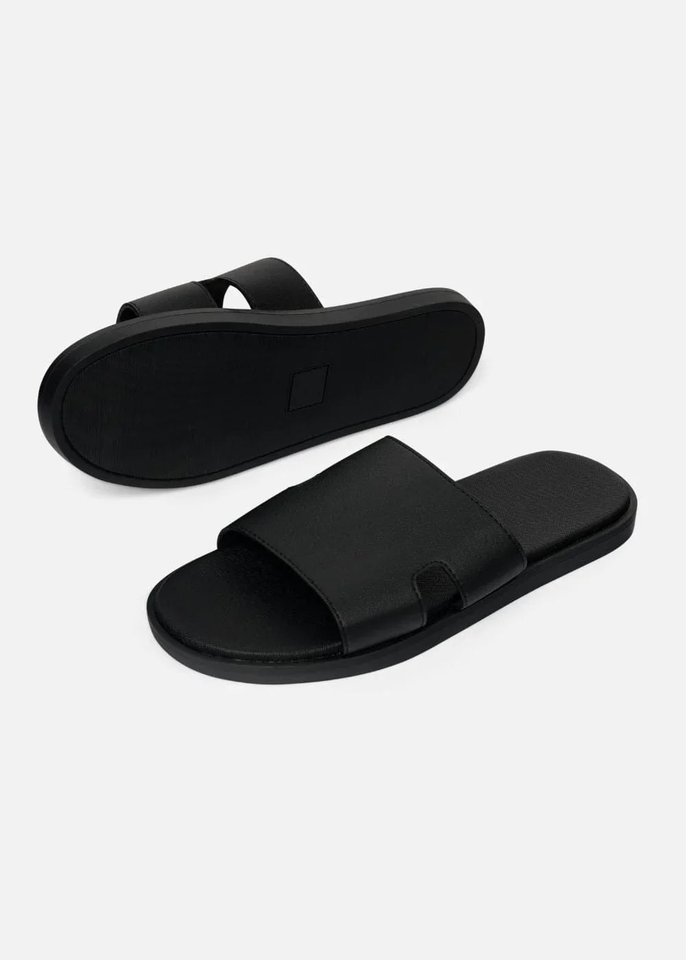 Dép Đế Thấp Slide Slipper #Y2010 19 Đen - YaMe.vn