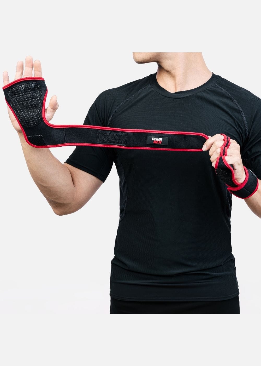 Găng Tay Thể Thao Găng Tay Beginner 91 Đen Đỏ