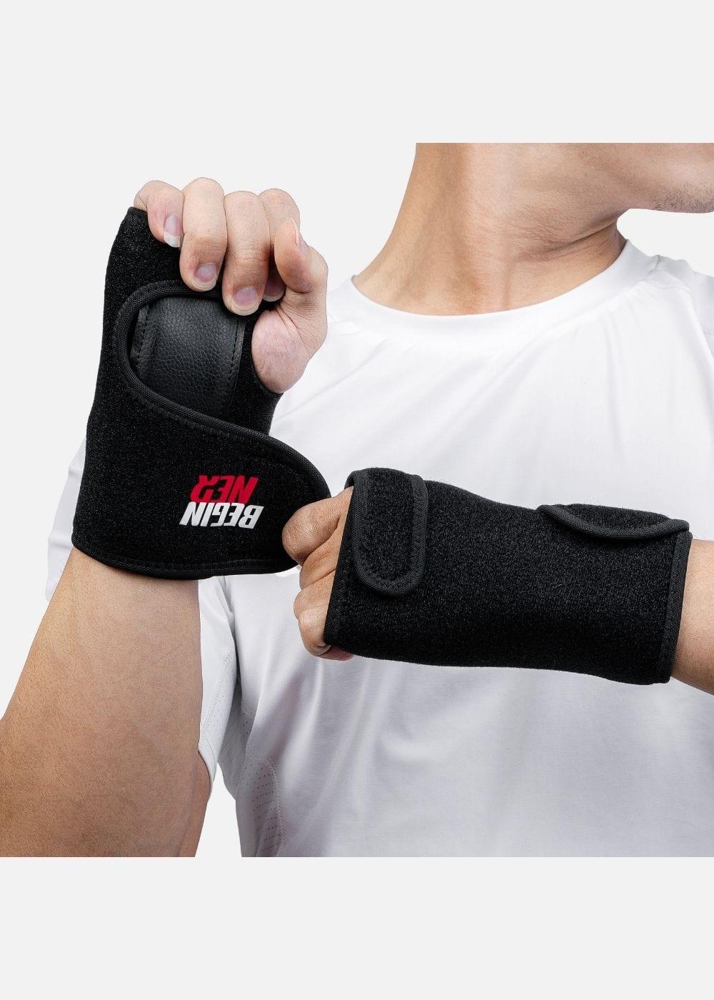 Găng Tay Thể Thao Chống Trượt Nẹp Định Hình BG 92 Đen - YaMe.vn