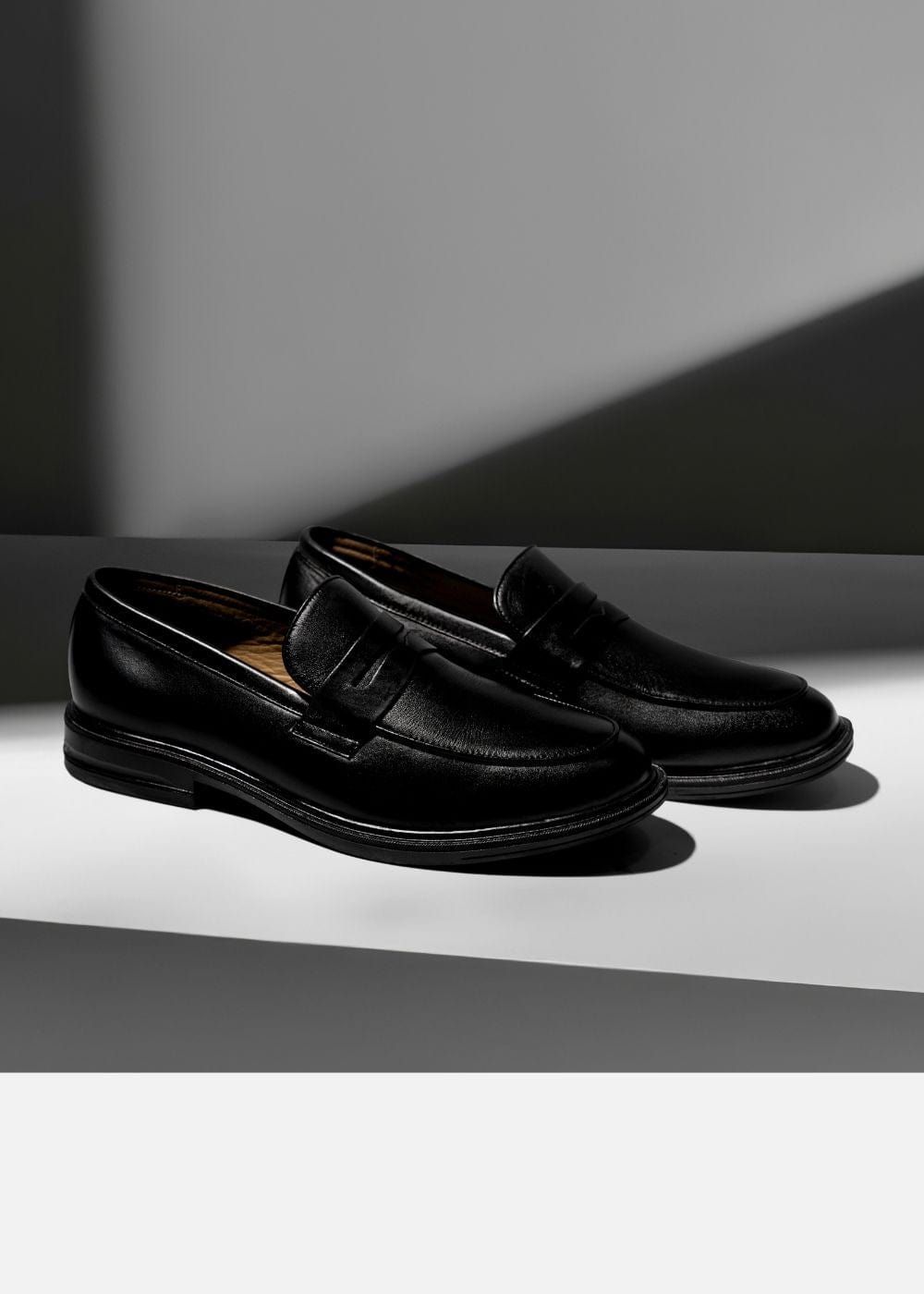 Giày Tây Cột Dây Da Thật Giày Real Leather 02 Đen